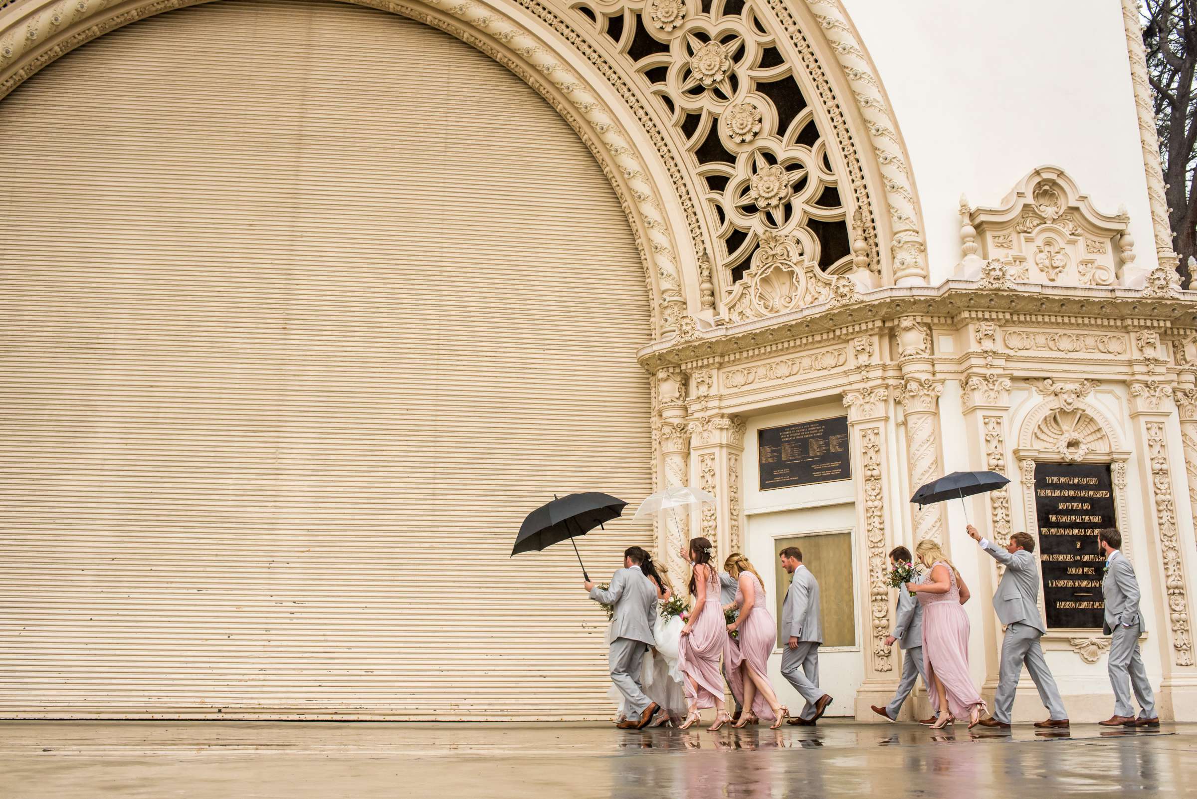 Bridal Party at Ocean View Room Wedding, Lauren and Drew Wedding Photo #9 by True Photography