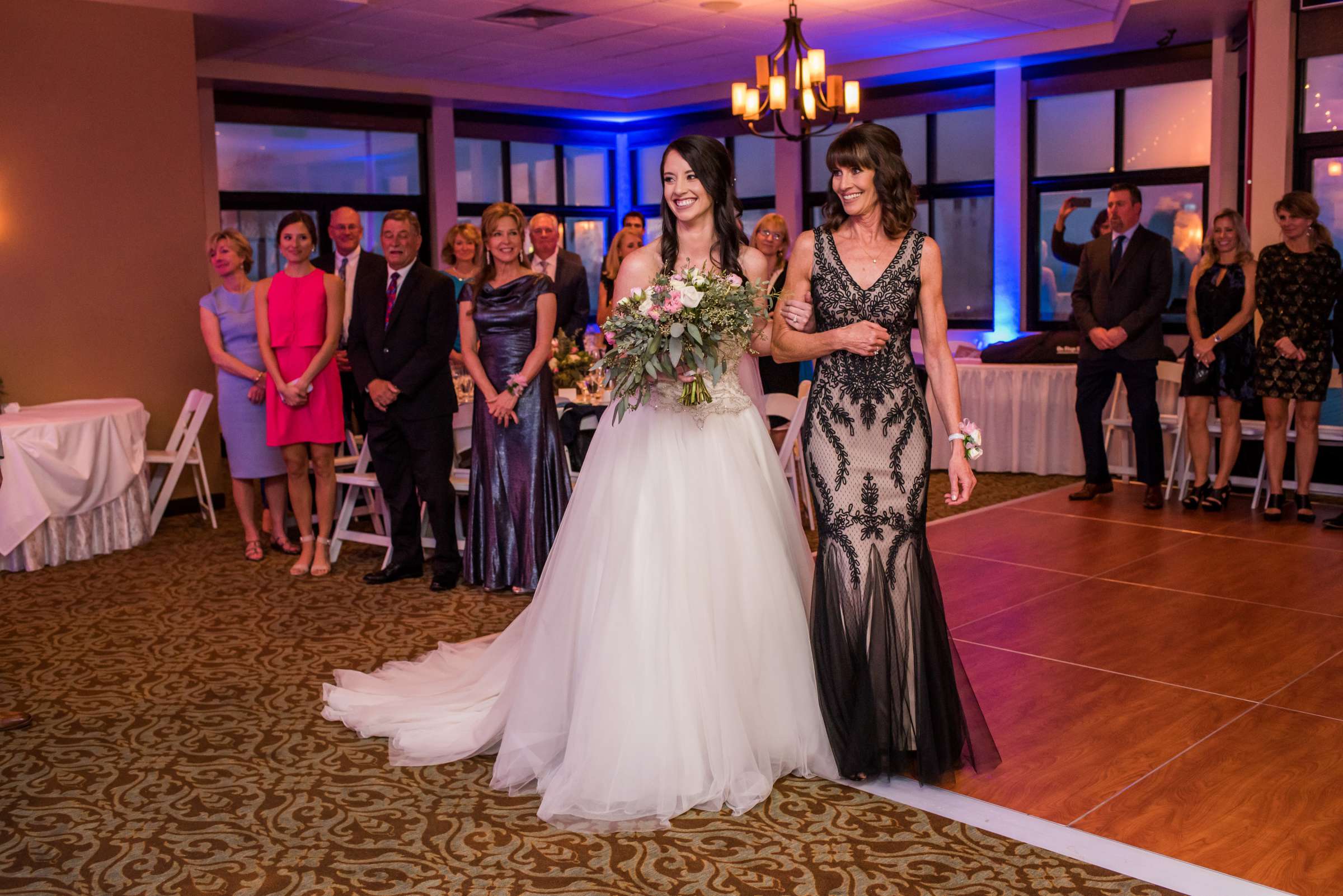 Ocean View Room Wedding, Lauren and Drew Wedding Photo #69 by True Photography