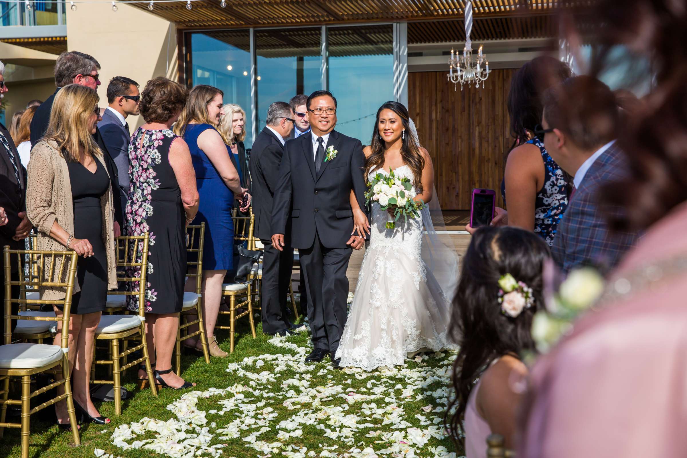 Scripps Seaside Forum Wedding coordinated by Lavish Weddings, Krystle and Justin Wedding Photo #453315 by True Photography