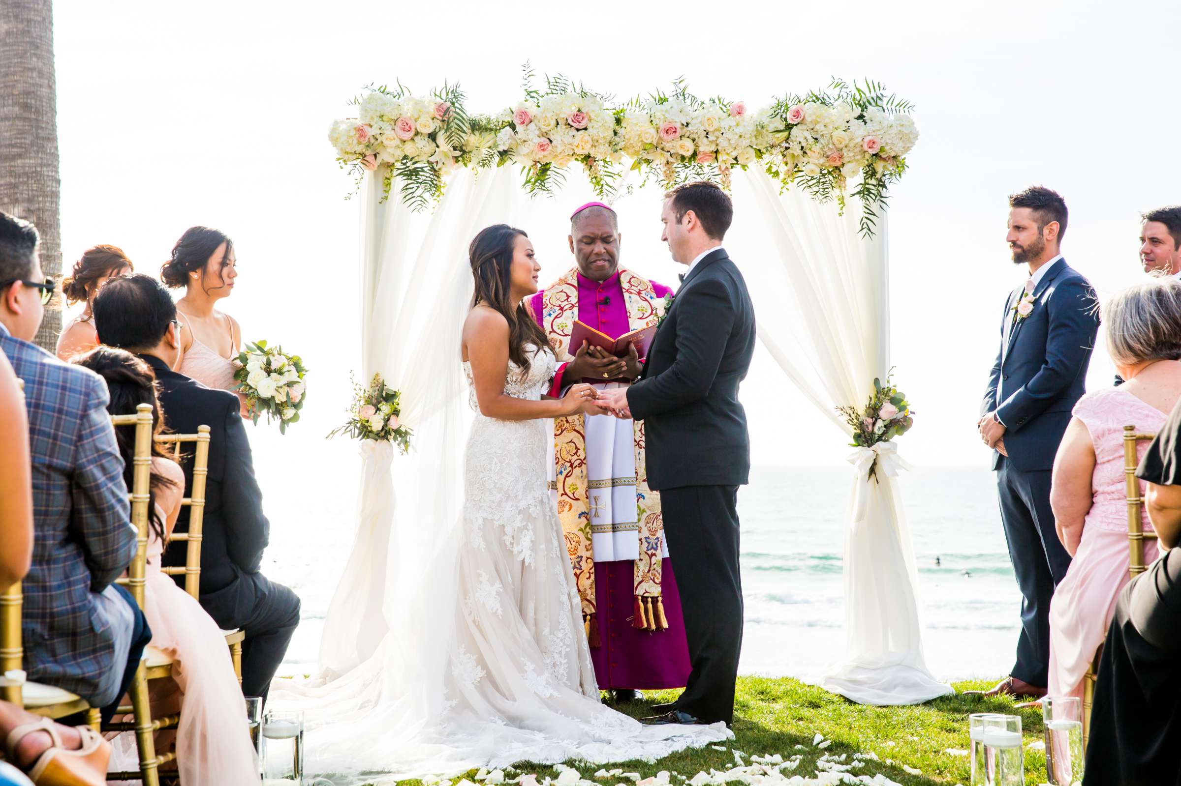 Scripps Seaside Forum Wedding coordinated by Lavish Weddings, Krystle and Justin Wedding Photo #453324 by True Photography