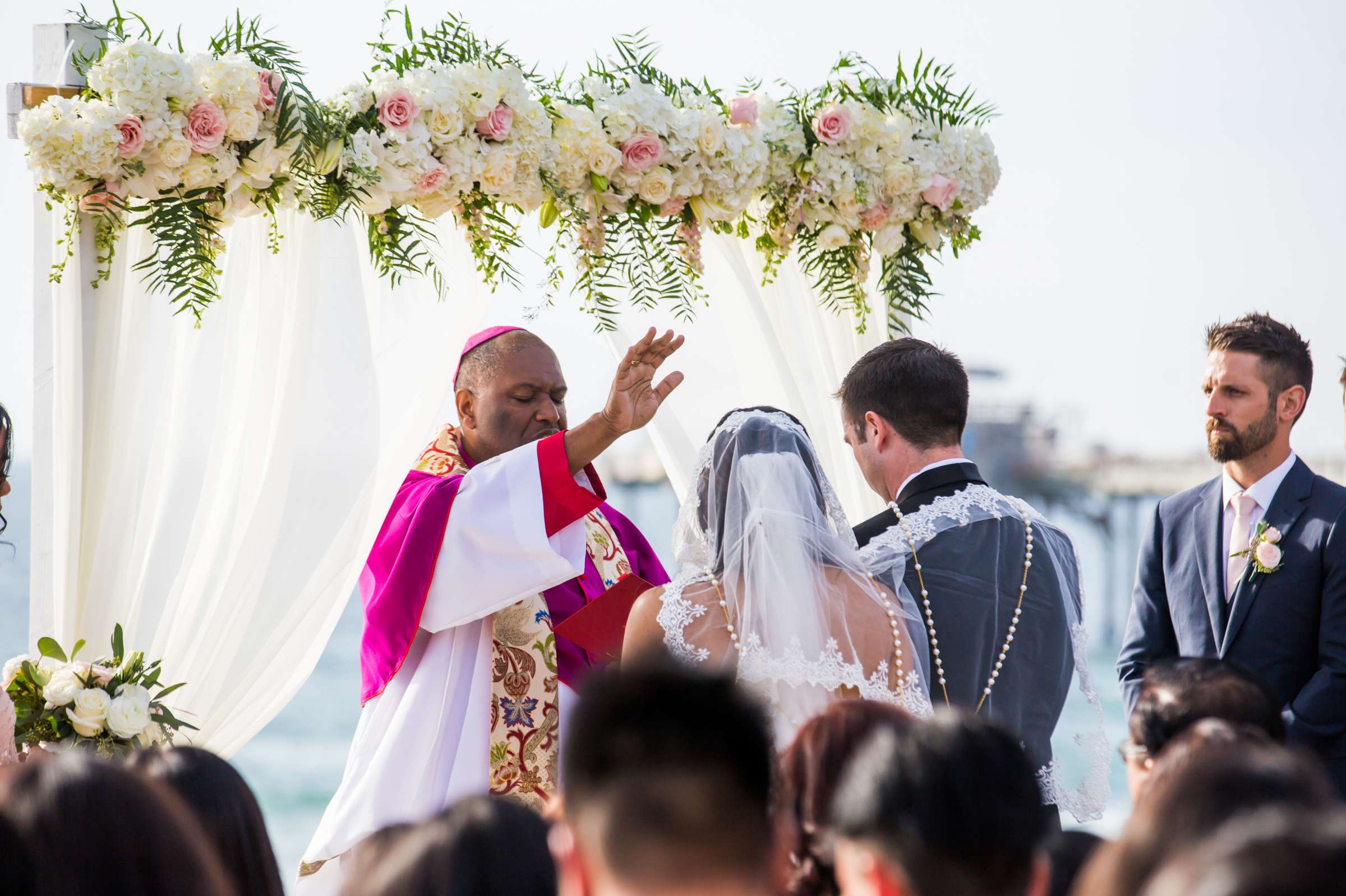 Scripps Seaside Forum Wedding coordinated by Lavish Weddings, Krystle and Justin Wedding Photo #453326 by True Photography