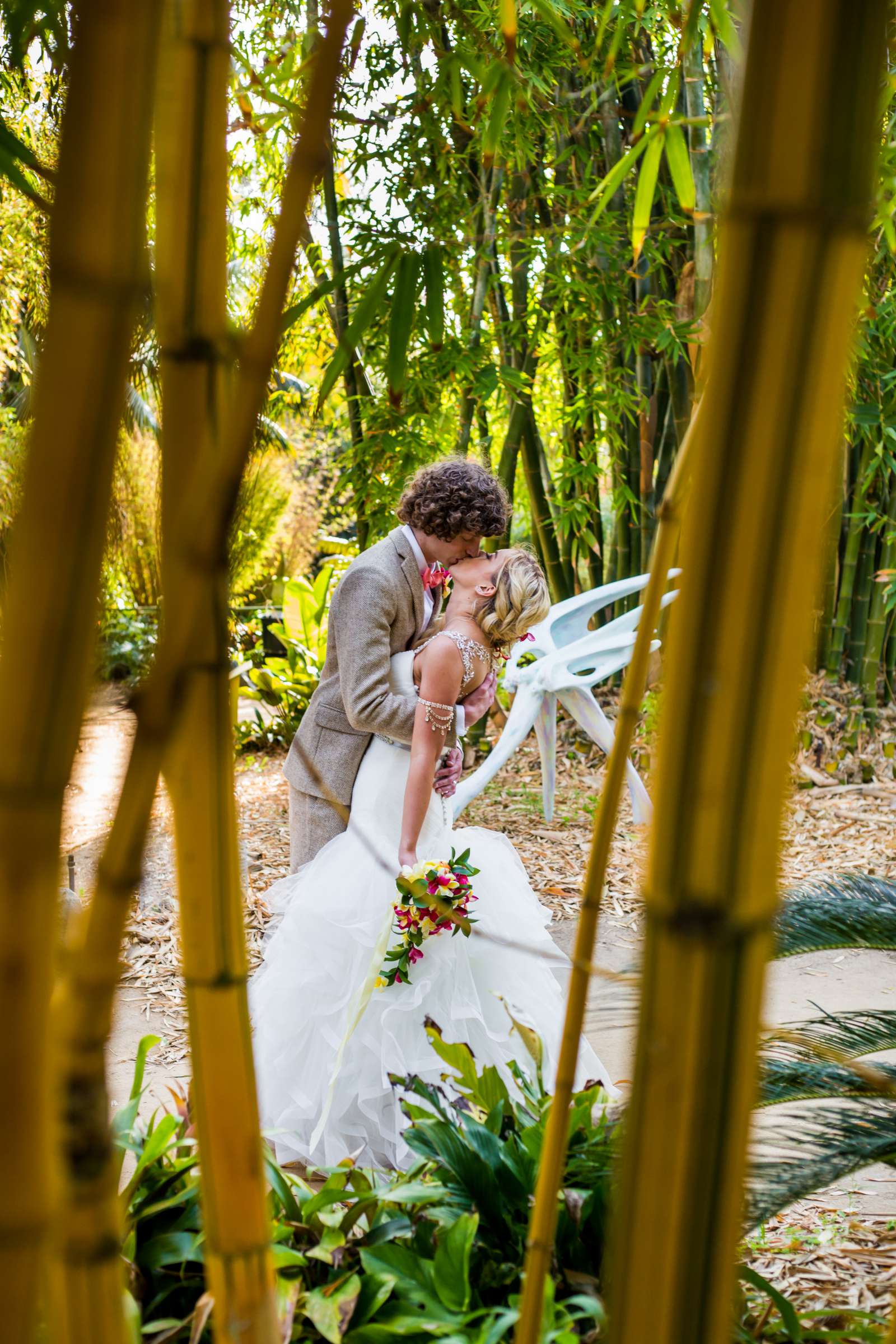 San Diego Botanic Garden Wedding, Michelle and Cameron Wedding Photo #93 by True Photography