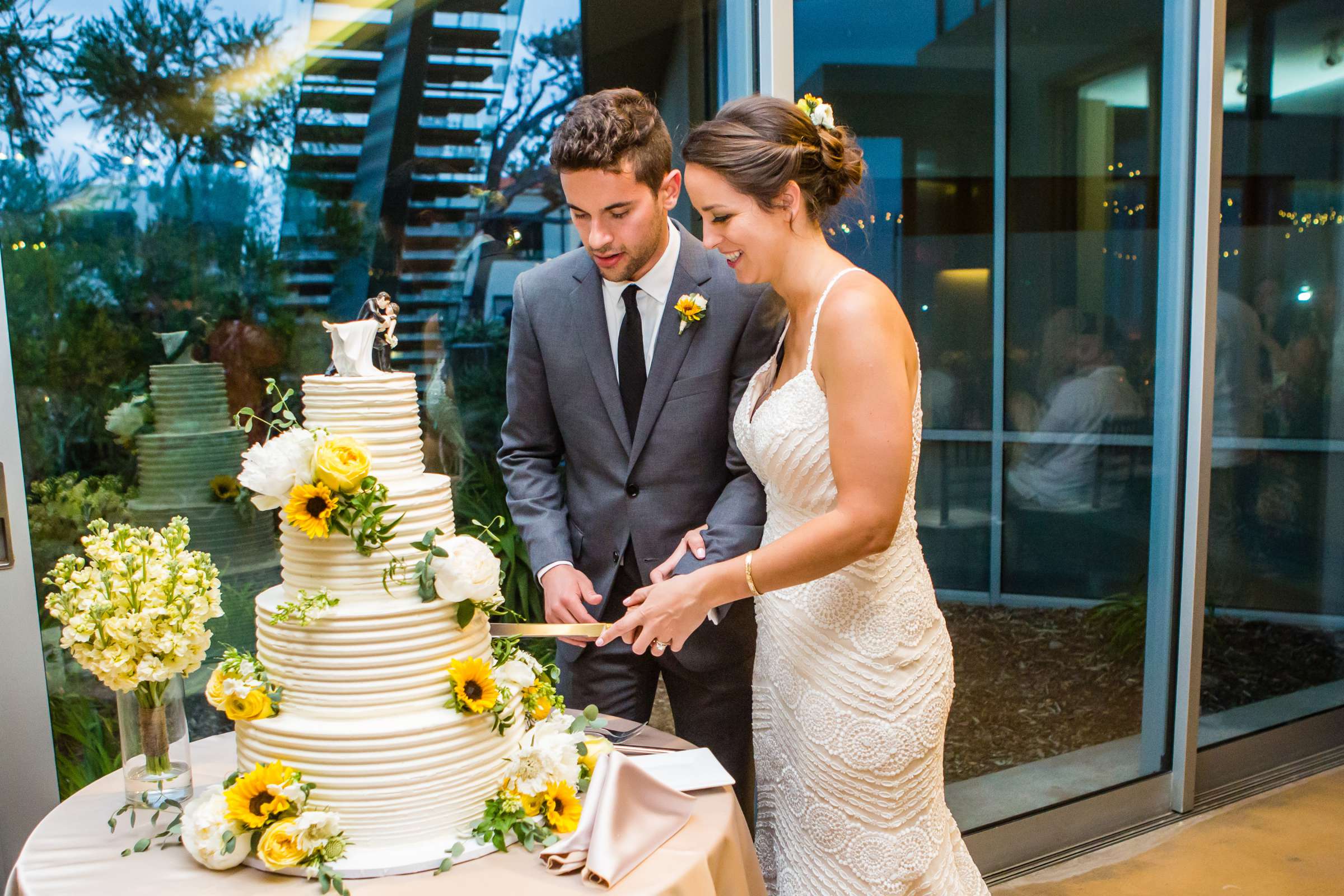 Scripps Seaside Forum Wedding coordinated by SD Weddings by Gina, Hallie and Alejandro Wedding Photo #117 by True Photography