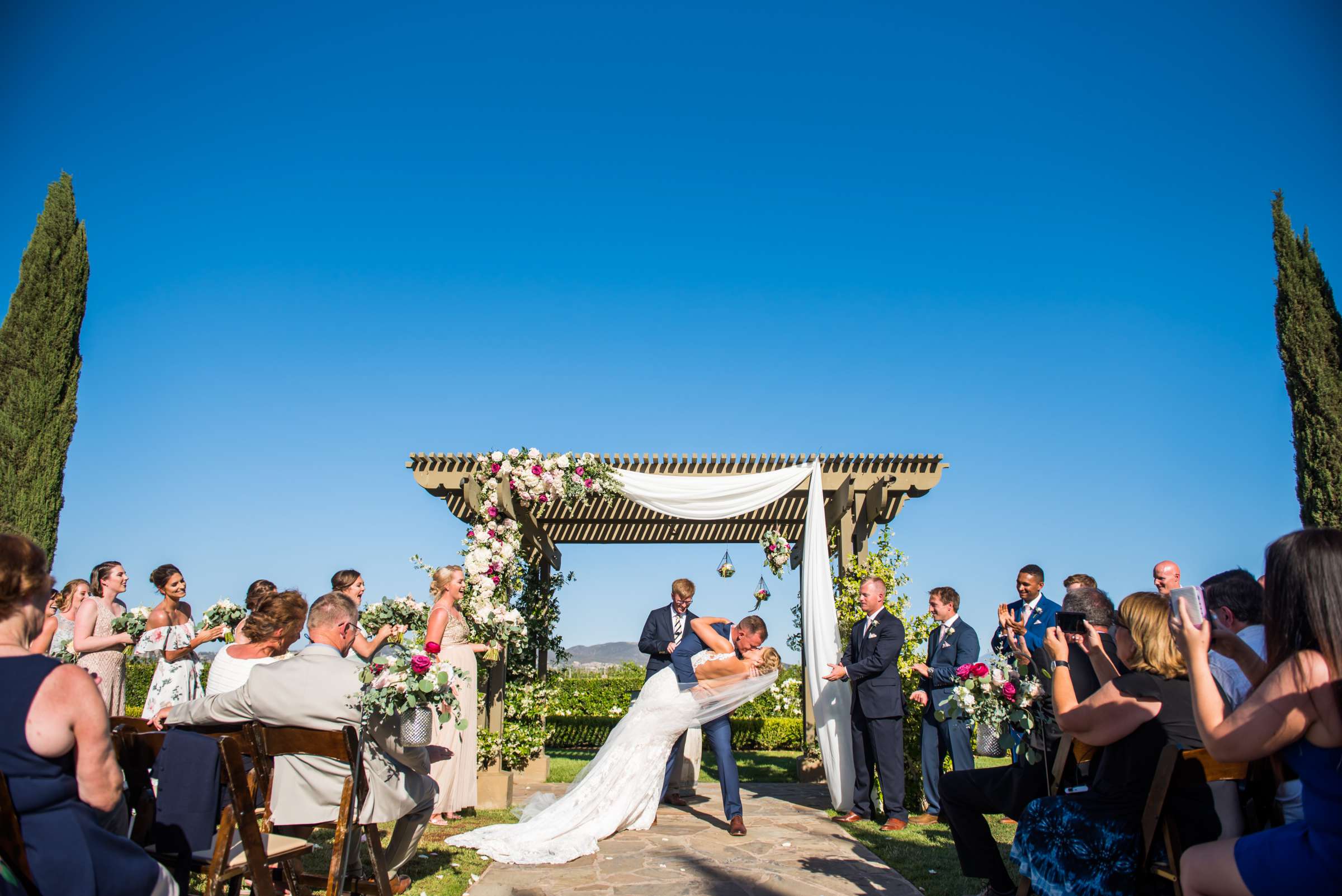 Ponte Estate Winery Wedding, Kelsey and Andrew Wedding Photo #76 by True Photography