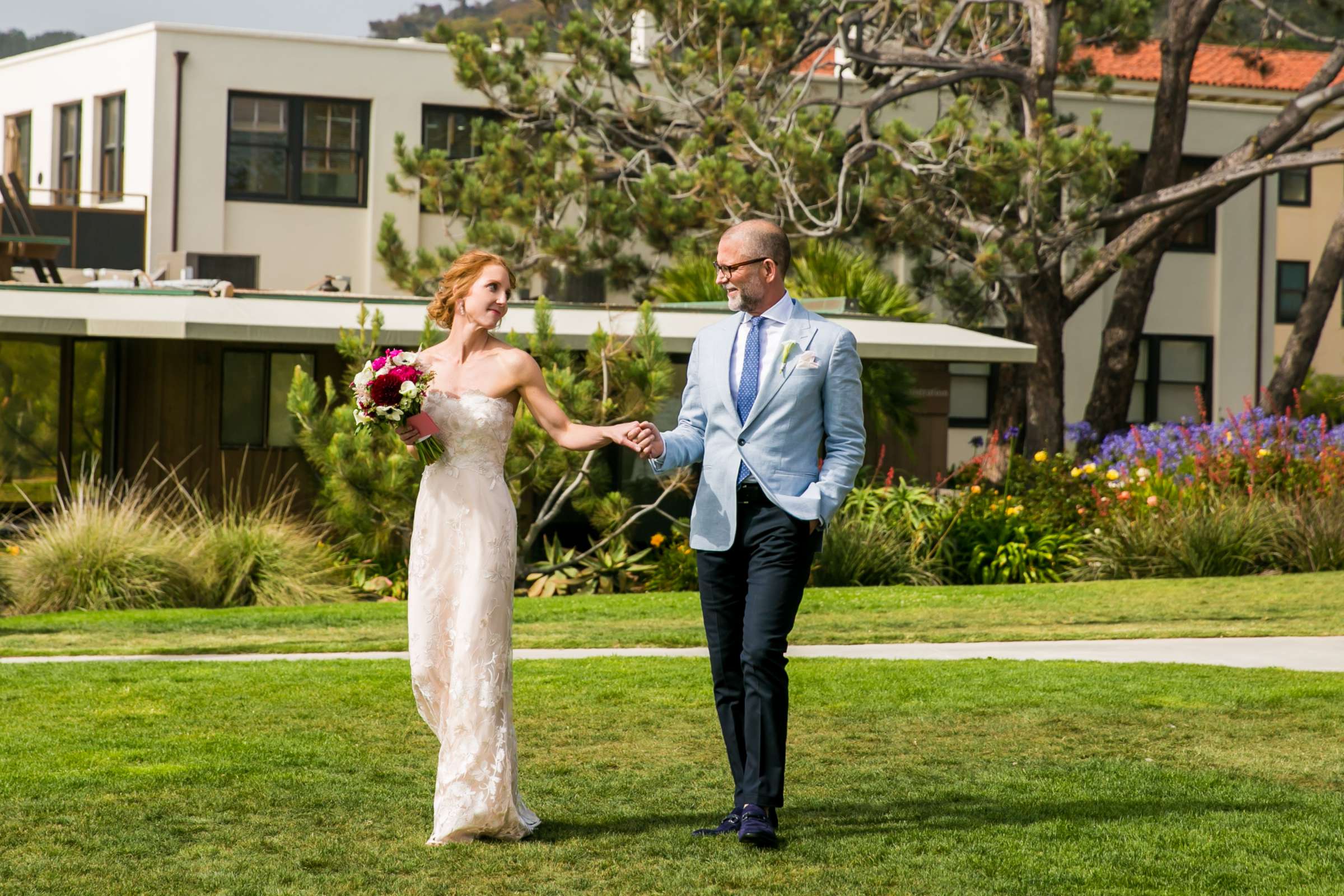 Scripps Seaside Forum Wedding coordinated by First Comes Love Weddings & Events, Melissa and Patrick Wedding Photo #14 by True Photography