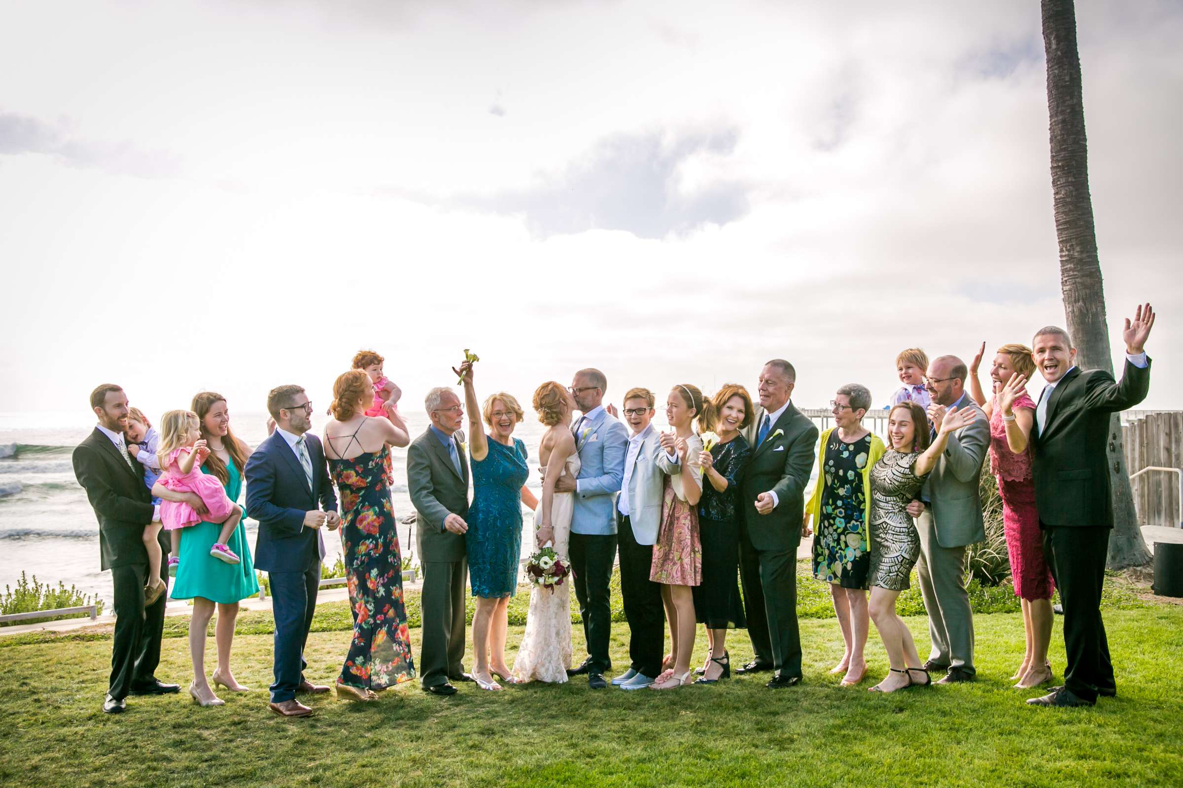 Scripps Seaside Forum Wedding coordinated by First Comes Love Weddings & Events, Melissa and Patrick Wedding Photo #25 by True Photography