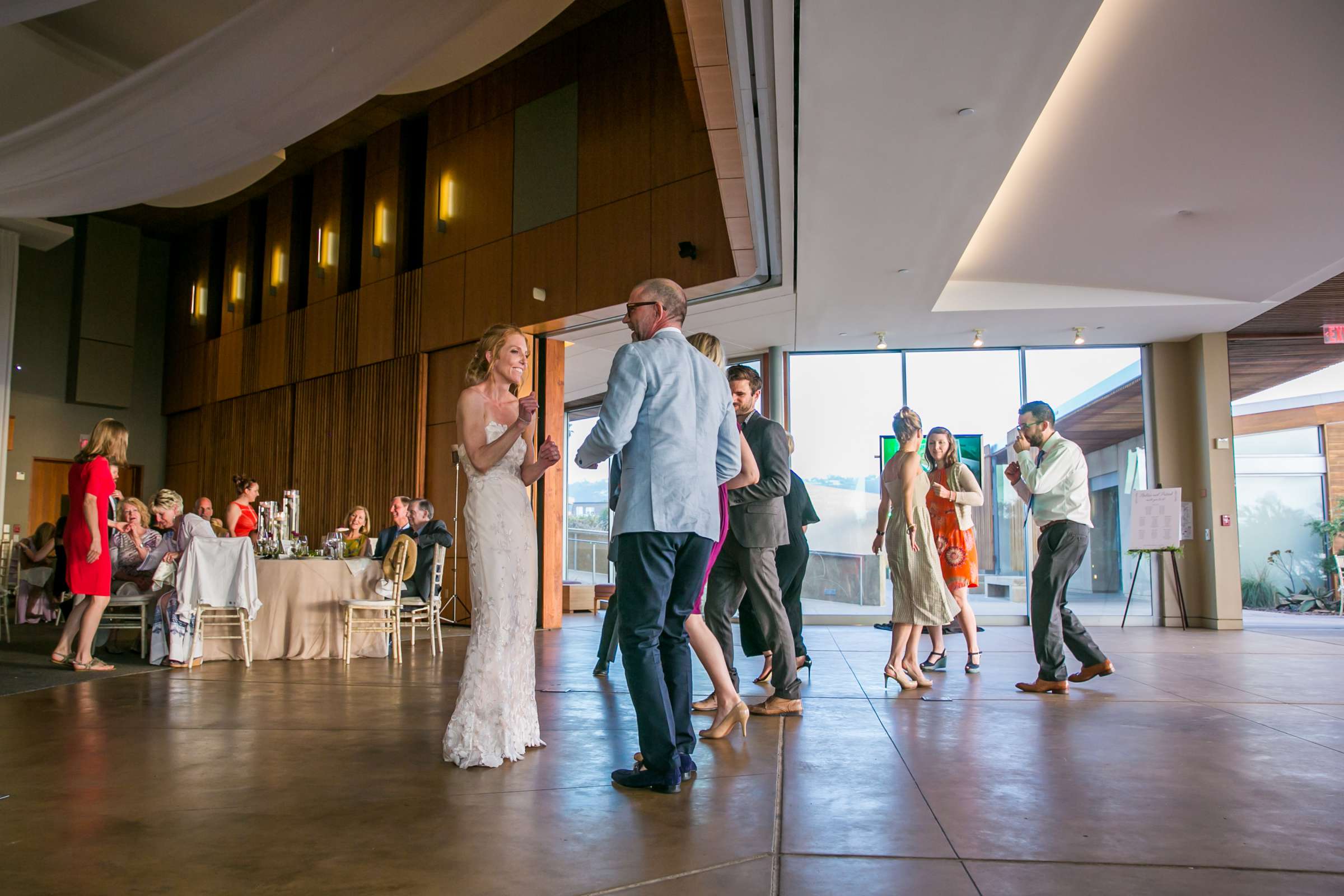 Scripps Seaside Forum Wedding coordinated by First Comes Love Weddings & Events, Melissa and Patrick Wedding Photo #84 by True Photography