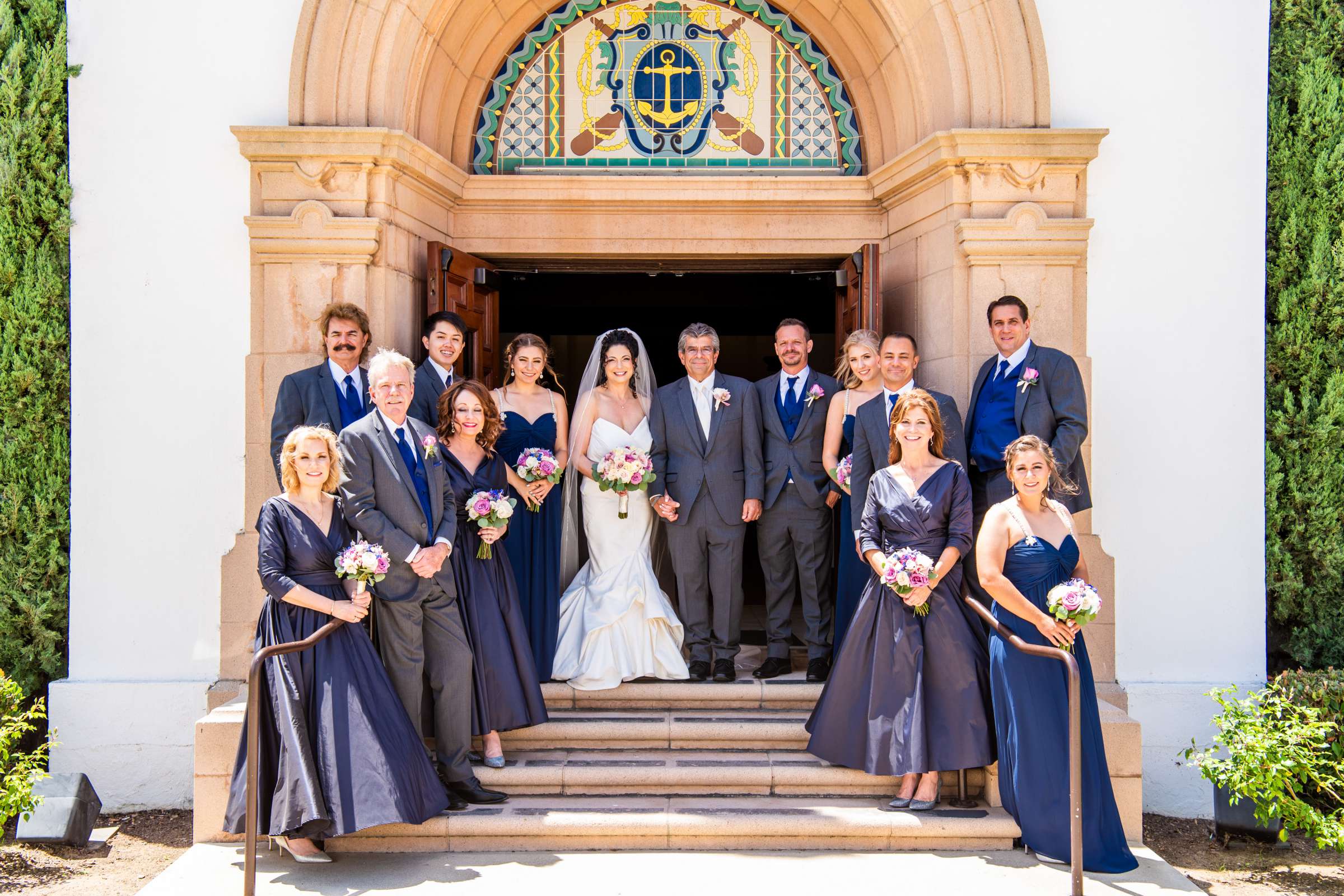 Manchester Grand Hyatt San Diego Wedding coordinated by First Comes Love Weddings & Events, Maria and David Wedding Photo #59 by True Photography