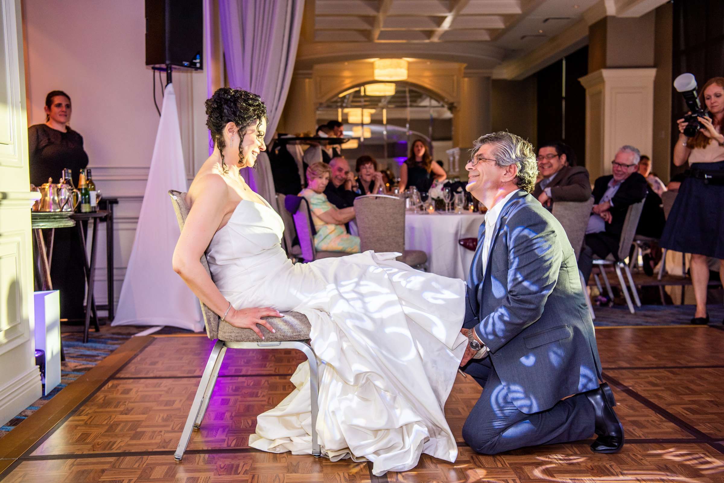 Manchester Grand Hyatt San Diego Wedding coordinated by First Comes Love Weddings & Events, Maria and David Wedding Photo #108 by True Photography