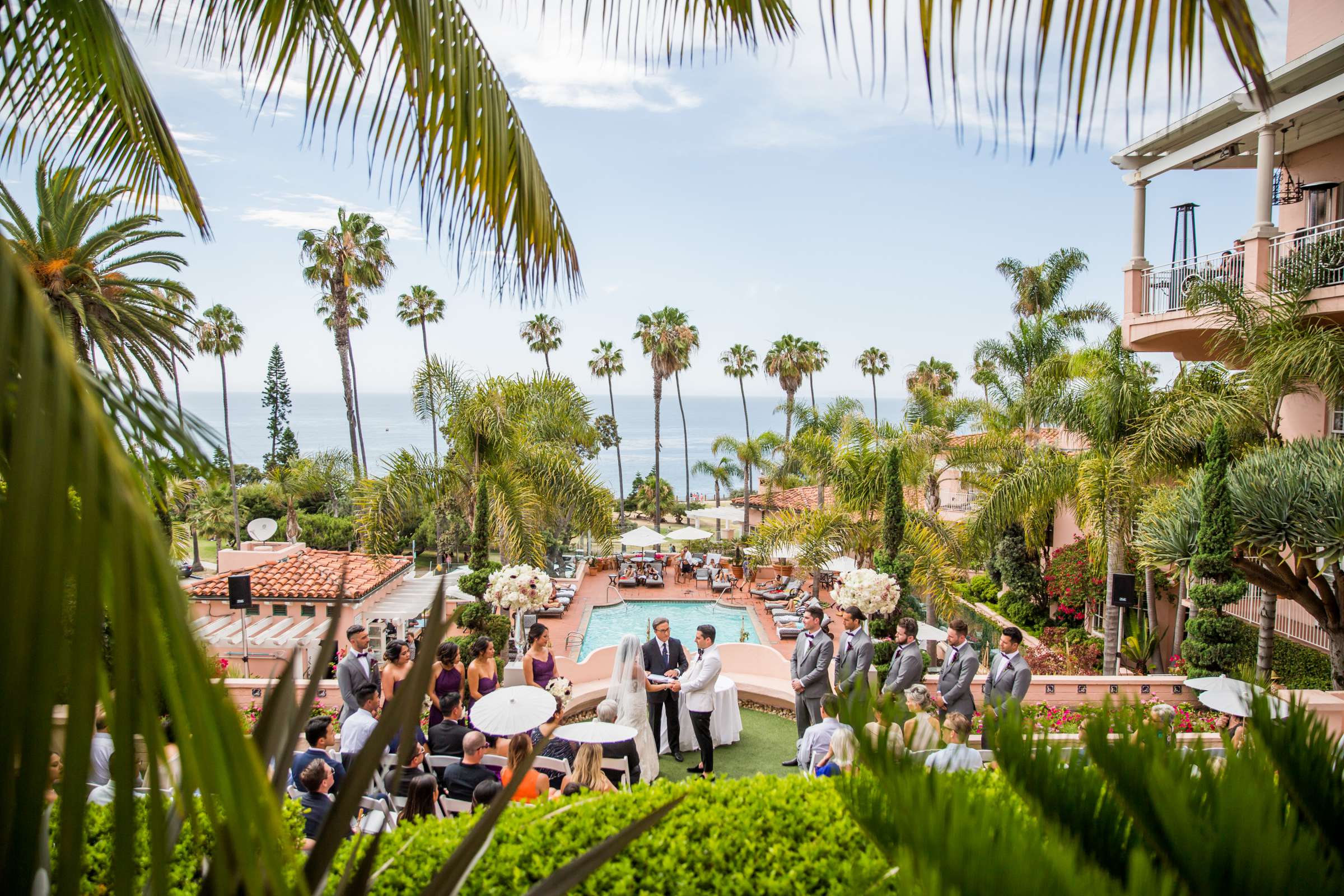 La Valencia Wedding coordinated by First Comes Love Weddings & Events, Juliene and Remington Wedding Photo #69 by True Photography