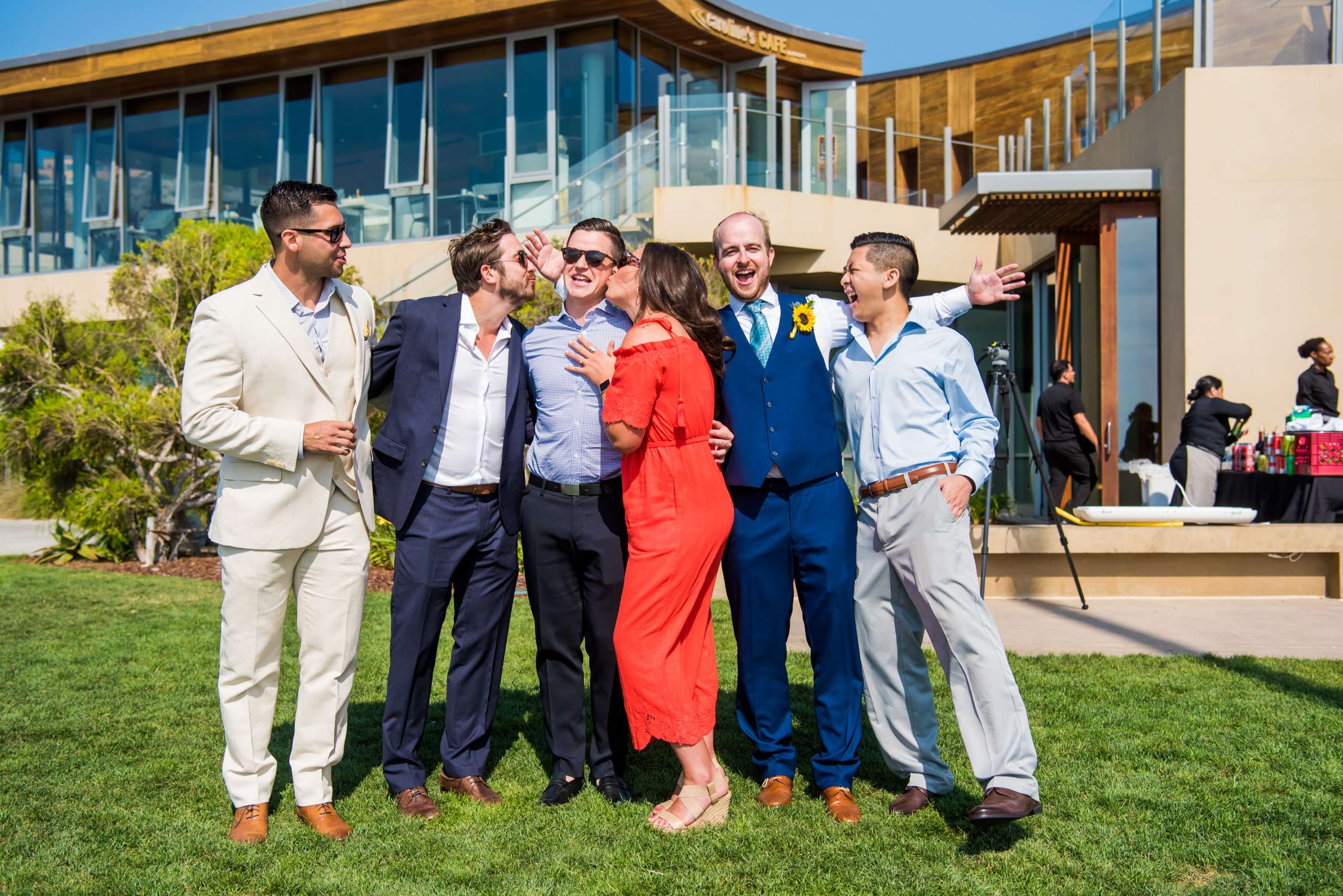 Scripps Seaside Forum Wedding coordinated by First Comes Love Weddings & Events, Emily and Casey Wedding Photo #75 by True Photography