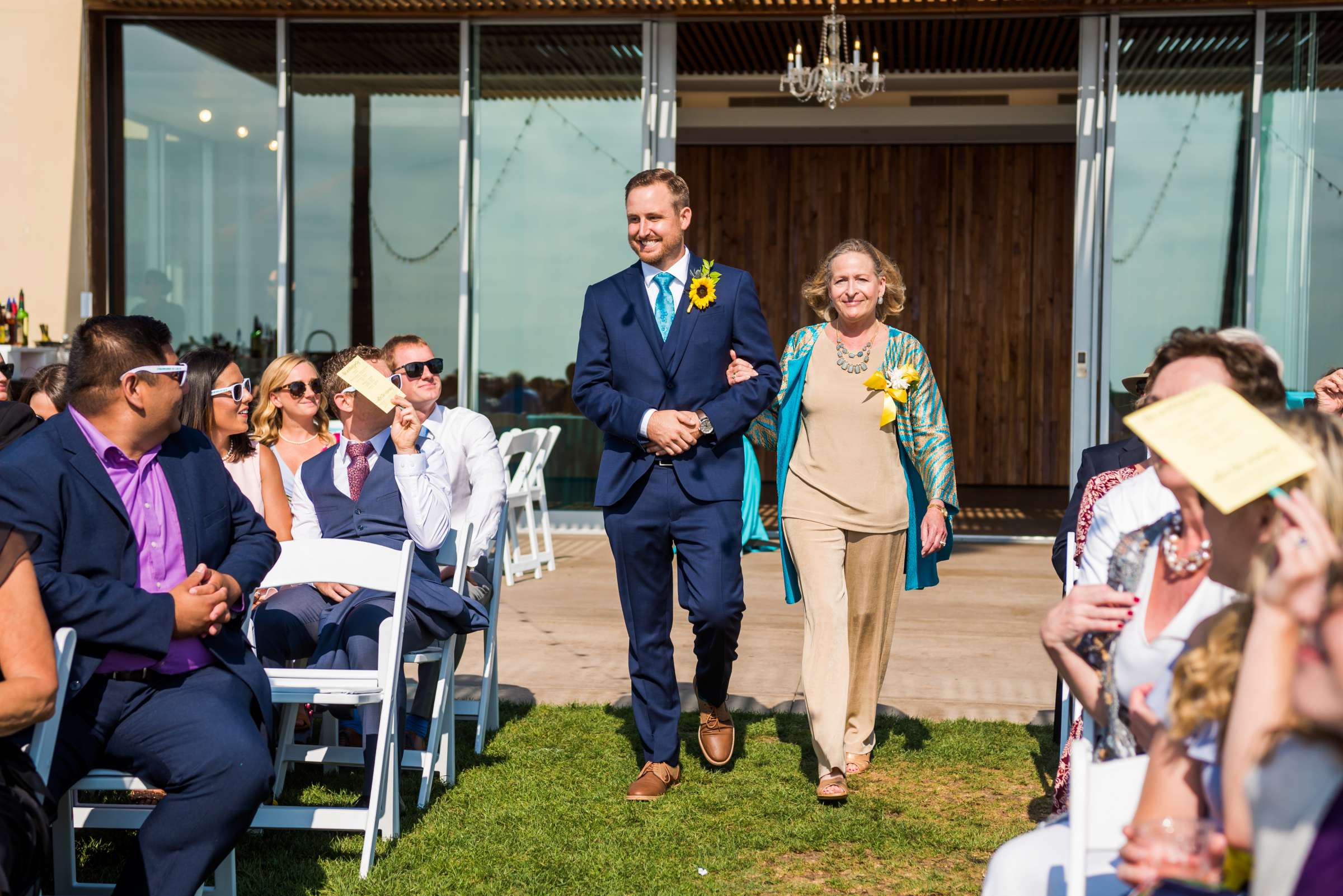 Scripps Seaside Forum Wedding coordinated by First Comes Love Weddings & Events, Emily and Casey Wedding Photo #79 by True Photography