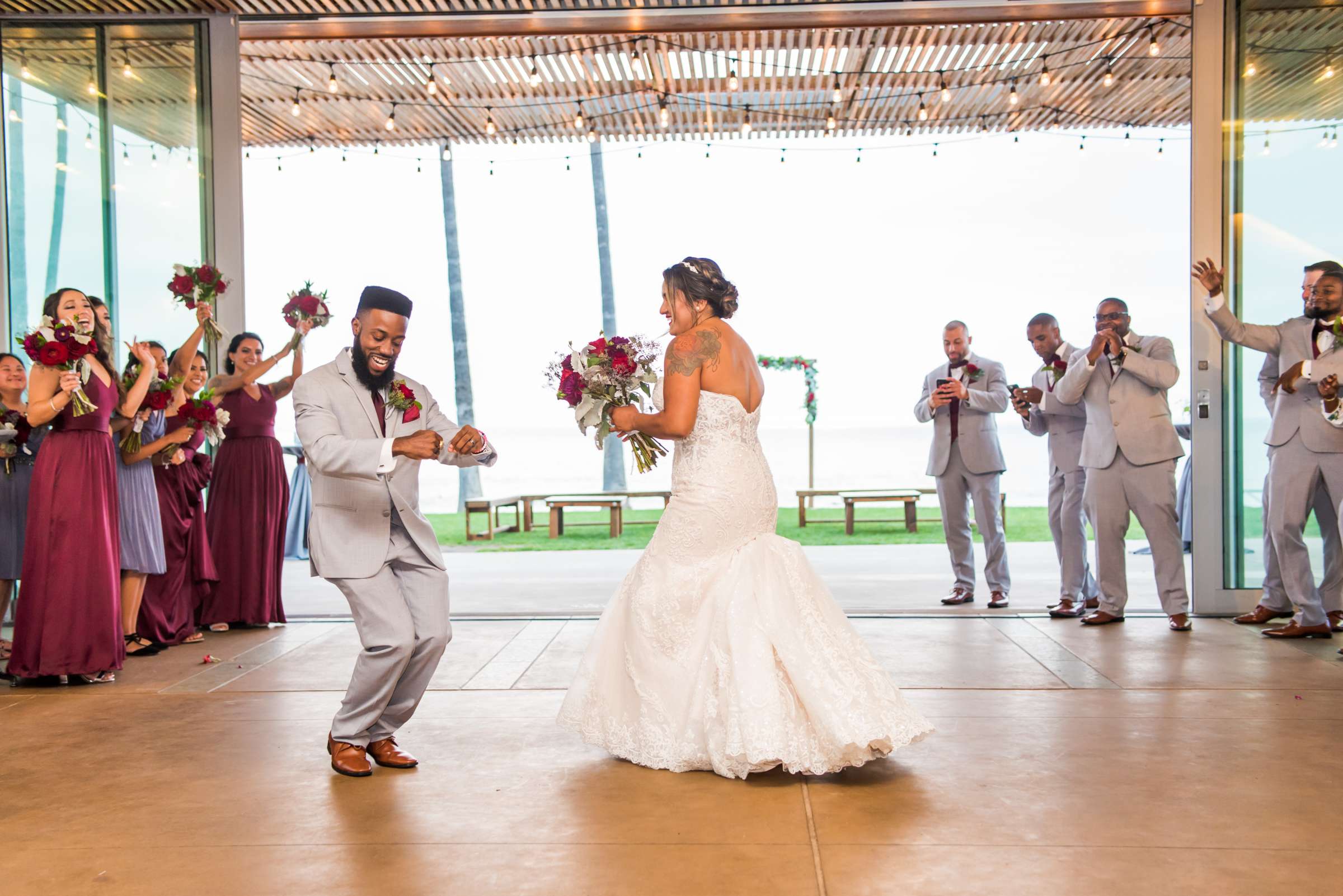 Scripps Seaside Forum Wedding coordinated by Love Always Planning, Frankie and Christy Wedding Photo #82 by True Photography