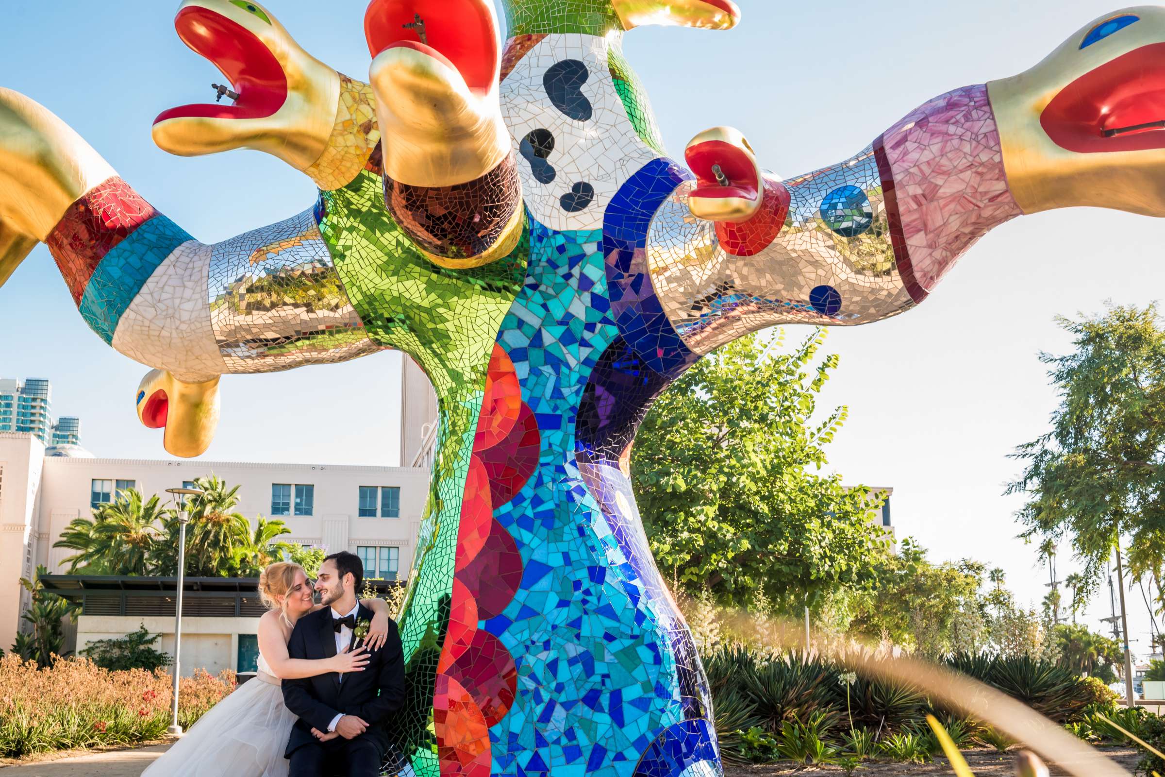 San Diego Courthouse Wedding, Samantha and Nile Wedding Photo #16 by True Photography