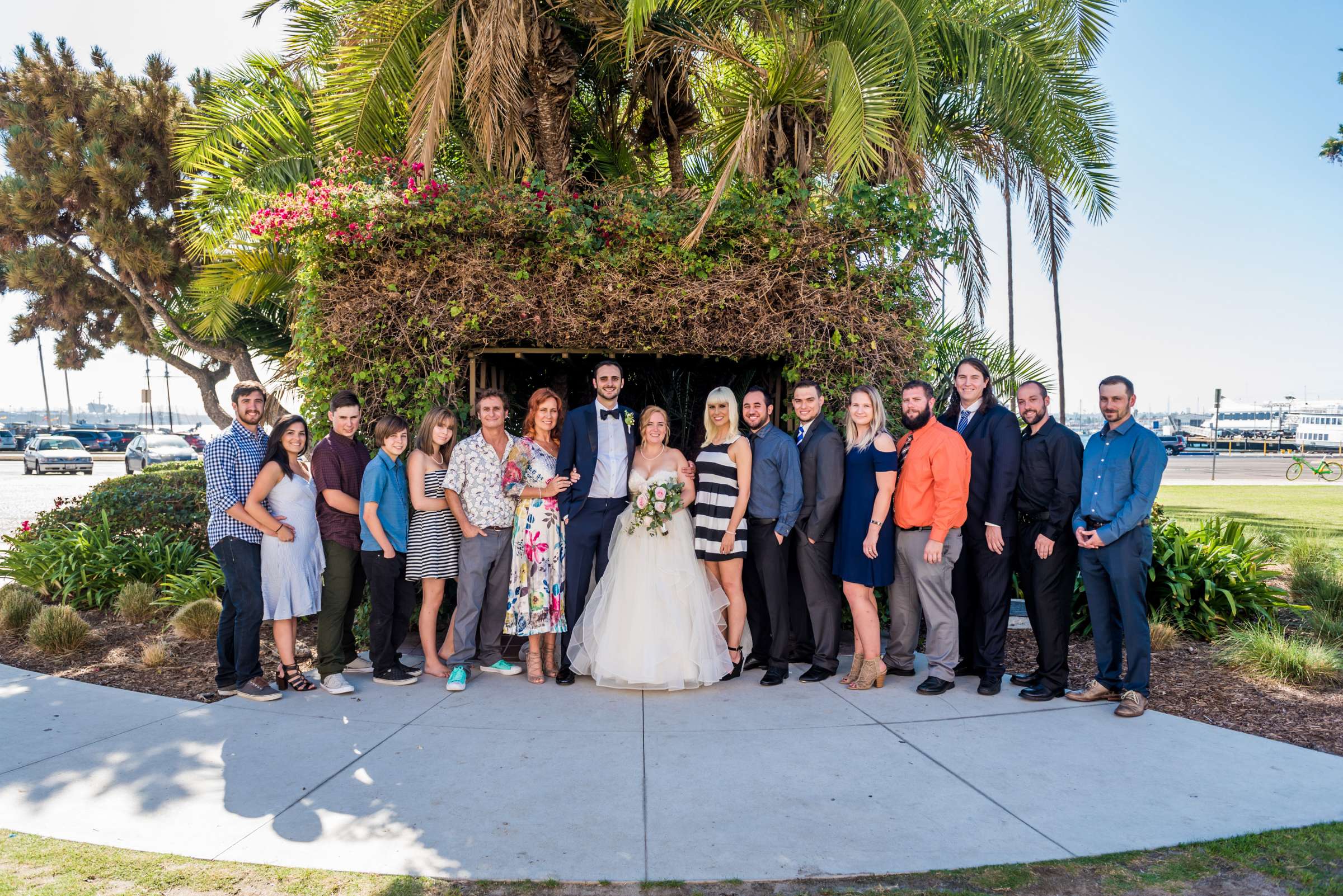 San Diego Courthouse Wedding, Samantha and Nile Wedding Photo #47 by True Photography