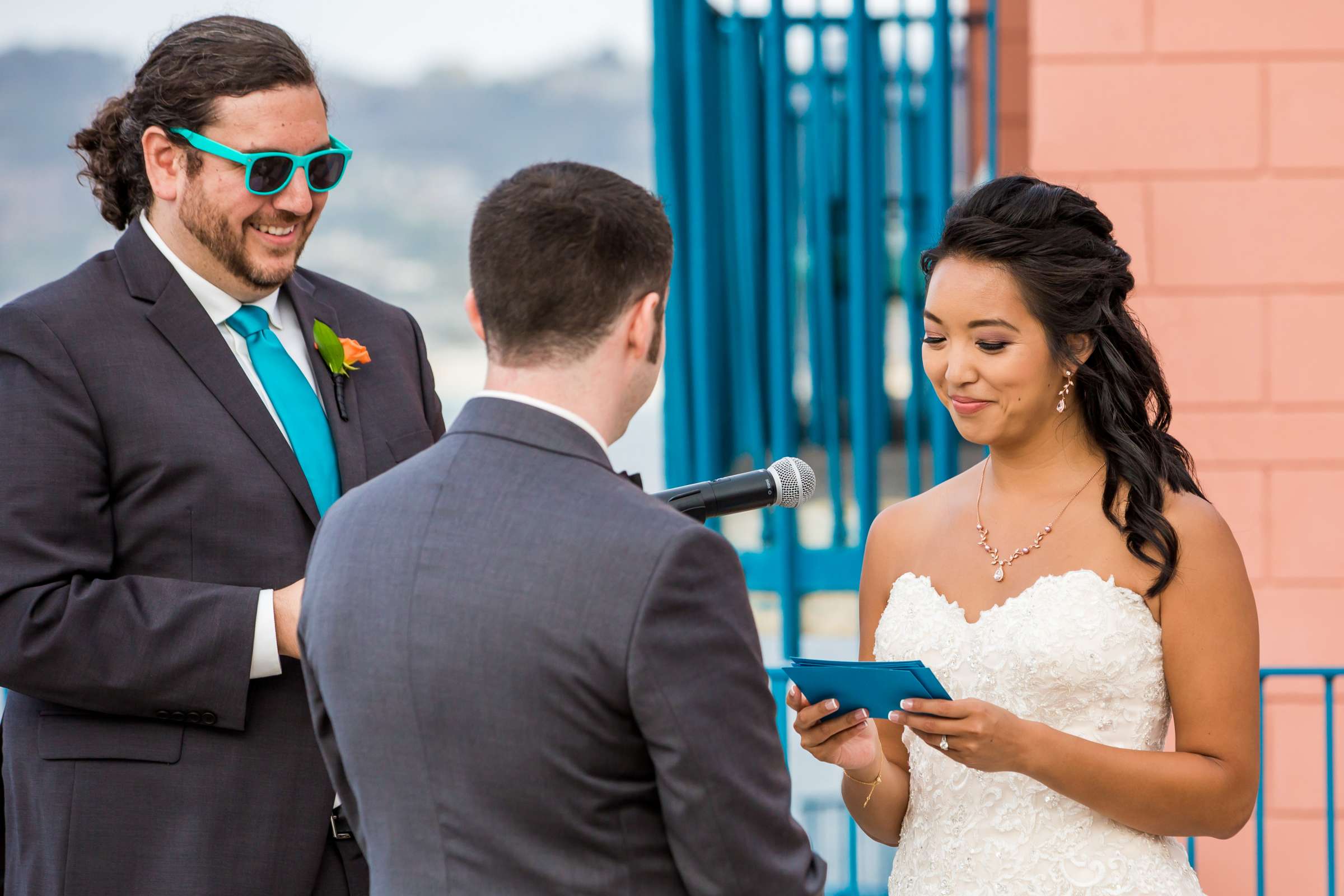 La Jolla Cove Rooftop Wedding coordinated by The Abbey Catering, Elisa and Christopher Wedding Photo #62 by True Photography