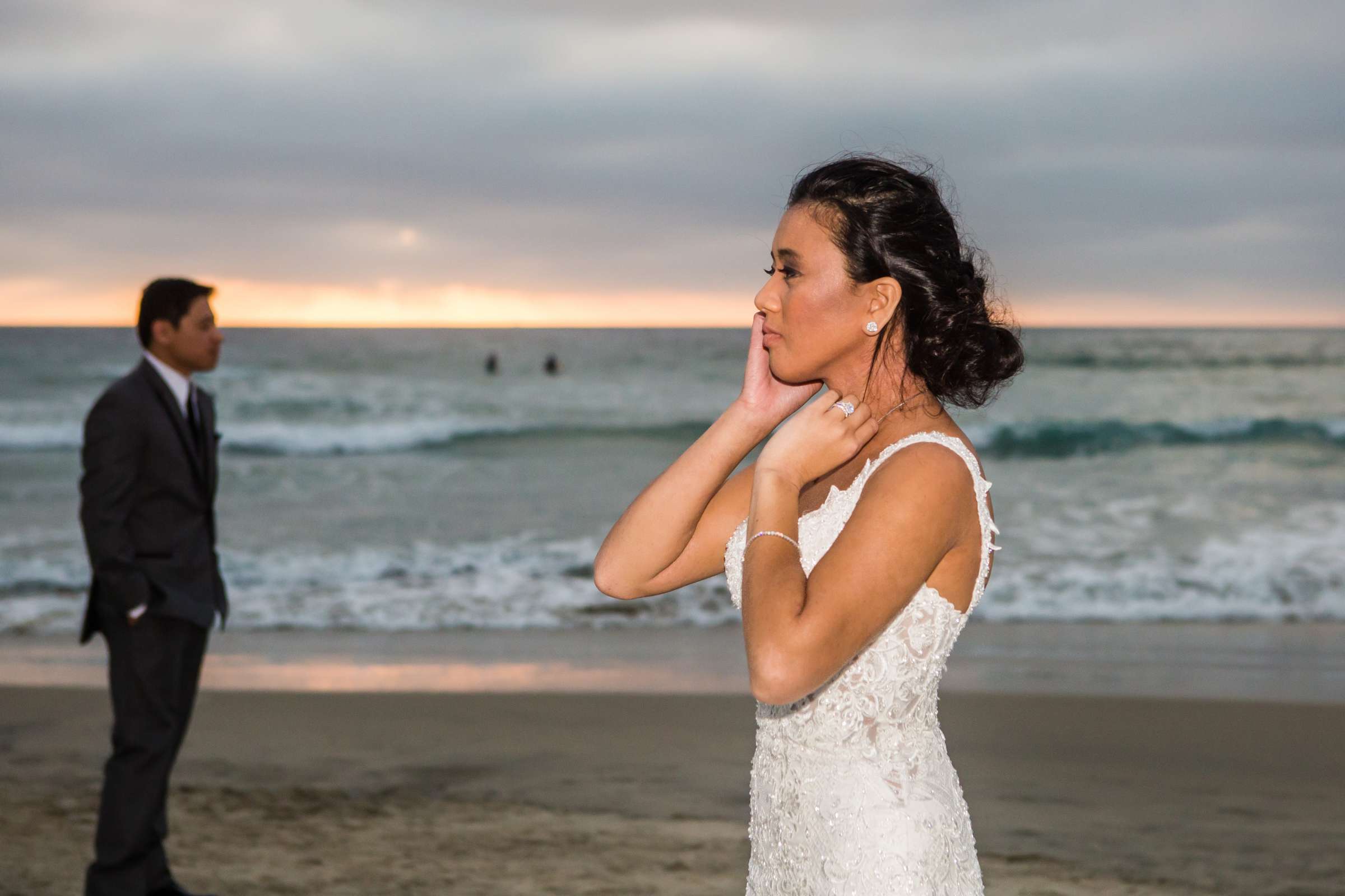 Scripps Seaside Forum Wedding coordinated by Sweet Blossom Weddings, Katrina and Mitchell Wedding Photo #20 by True Photography