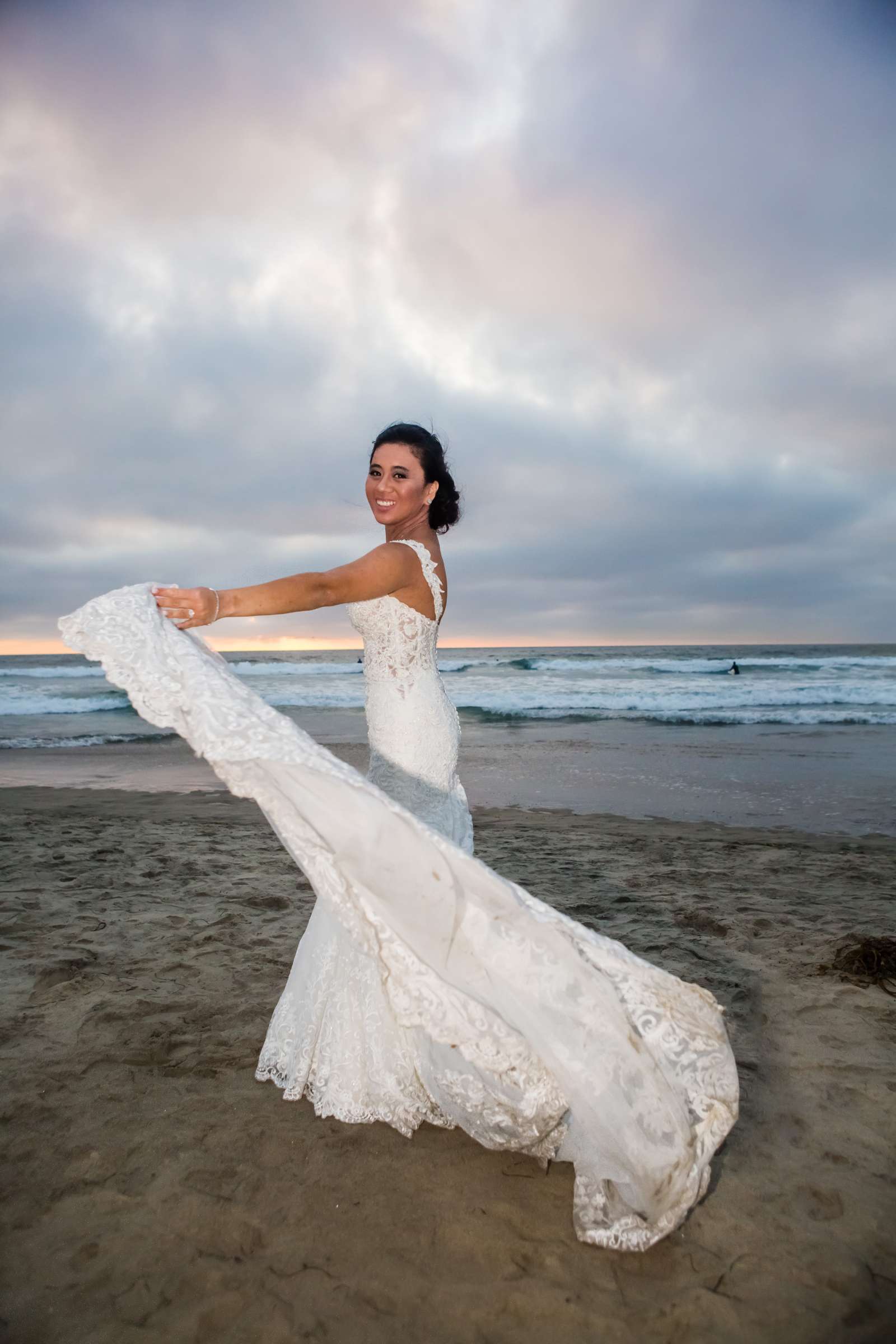 Scripps Seaside Forum Wedding coordinated by Sweet Blossom Weddings, Katrina and Mitchell Wedding Photo #84 by True Photography