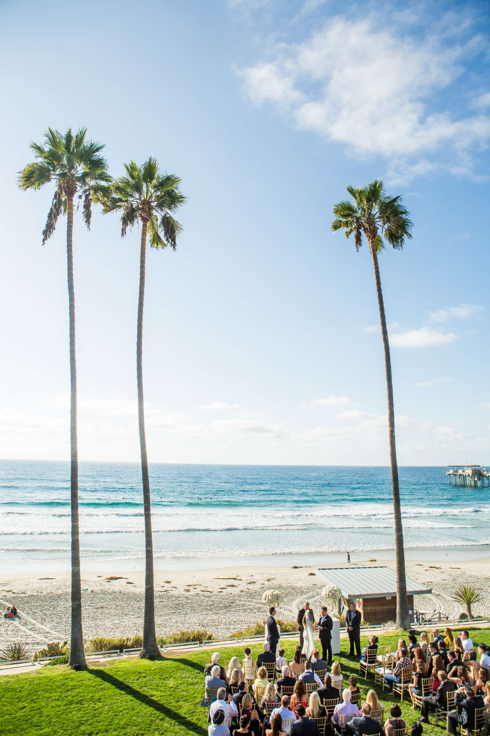 Scripps Seaside Forum Wedding coordinated by First Comes Love Weddings & Events, Janelle and Mike Wedding Photo #56 by True Photography