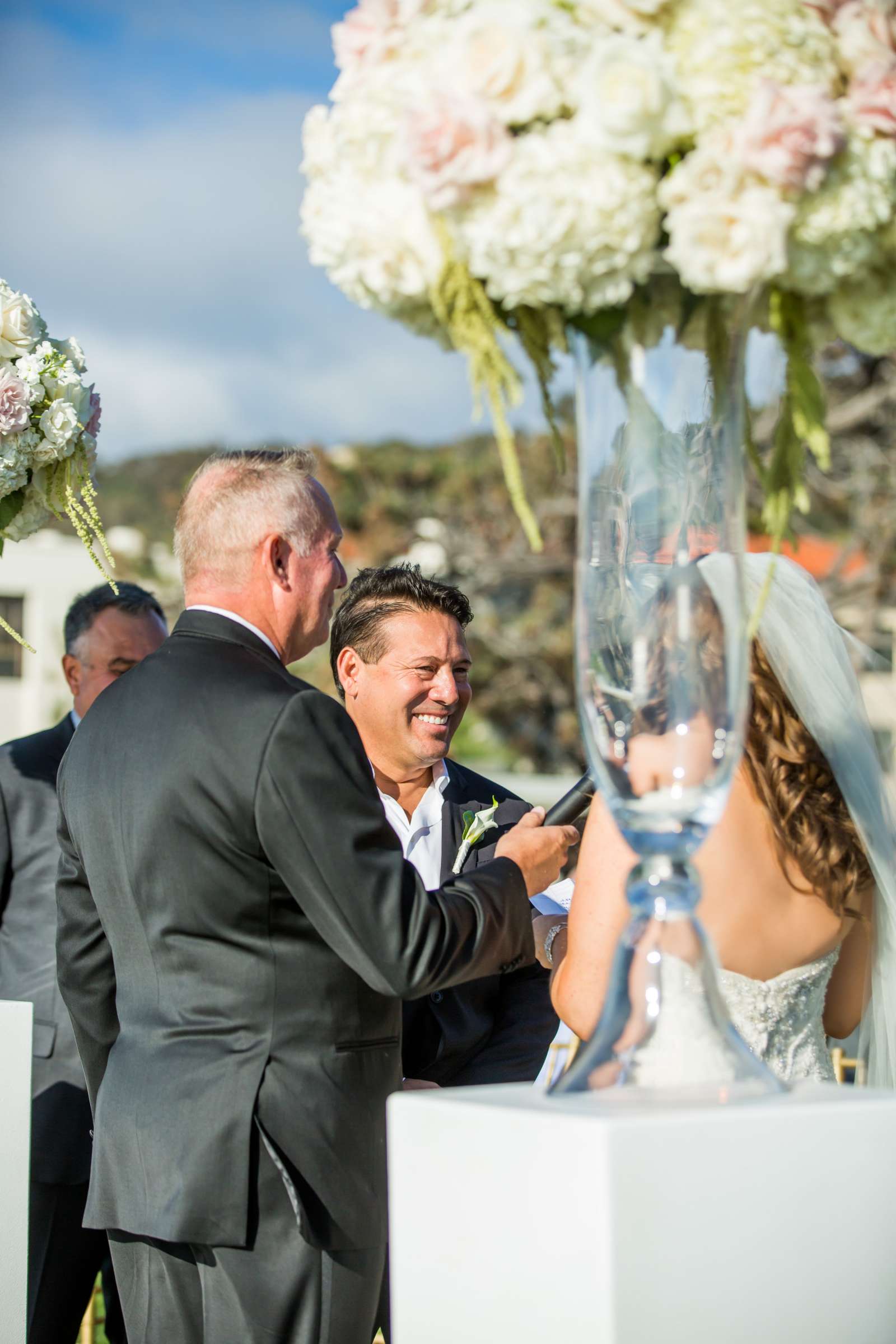 Scripps Seaside Forum Wedding coordinated by First Comes Love Weddings & Events, Janelle and Mike Wedding Photo #57 by True Photography