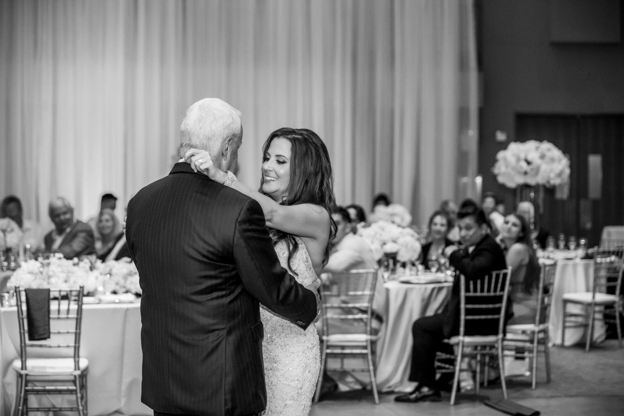 Scripps Seaside Forum Wedding coordinated by First Comes Love Weddings & Events, Janelle and Mike Wedding Photo #101 by True Photography