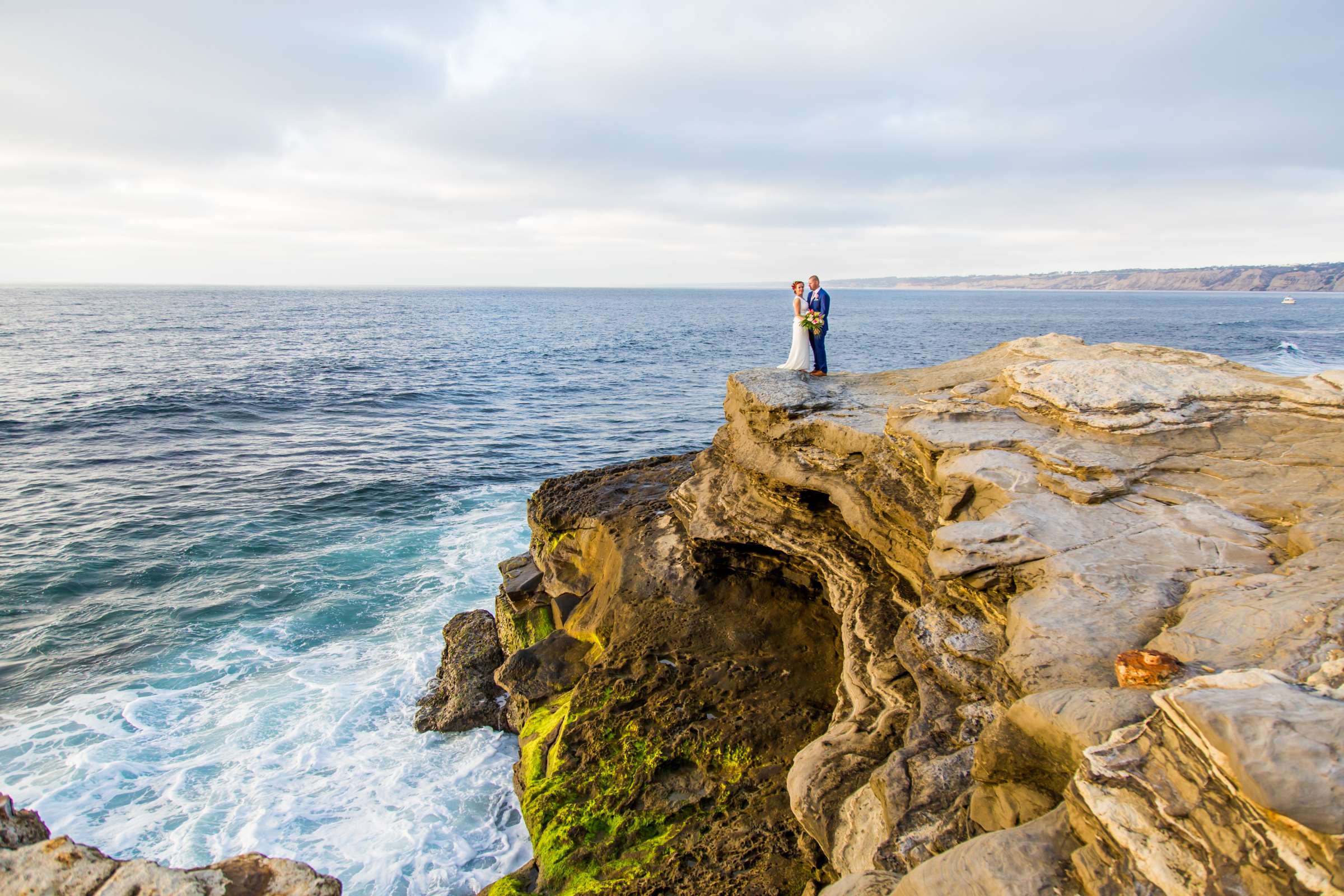 La Valencia Wedding coordinated by First Comes Love Weddings & Events, Kristin and Greg Wedding Photo #2 by True Photography