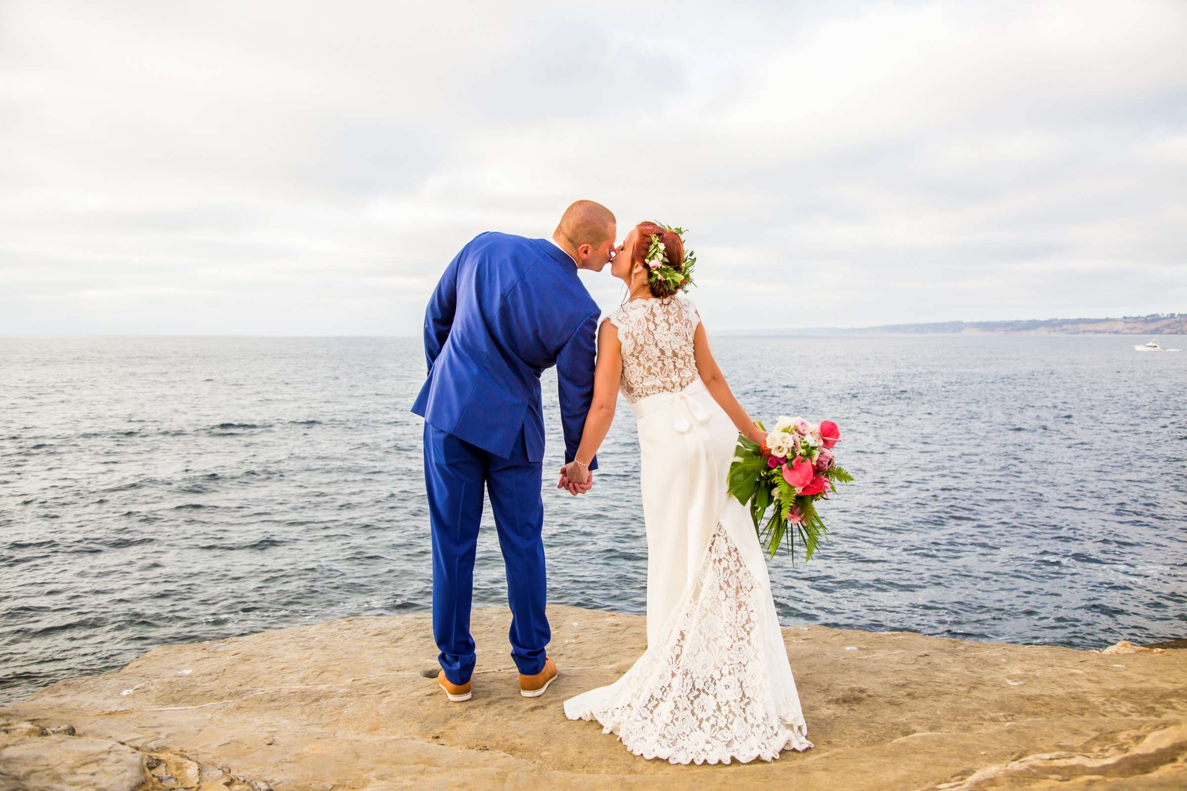 La Valencia Wedding coordinated by First Comes Love Weddings & Events, Kristin and Greg Wedding Photo #7 by True Photography