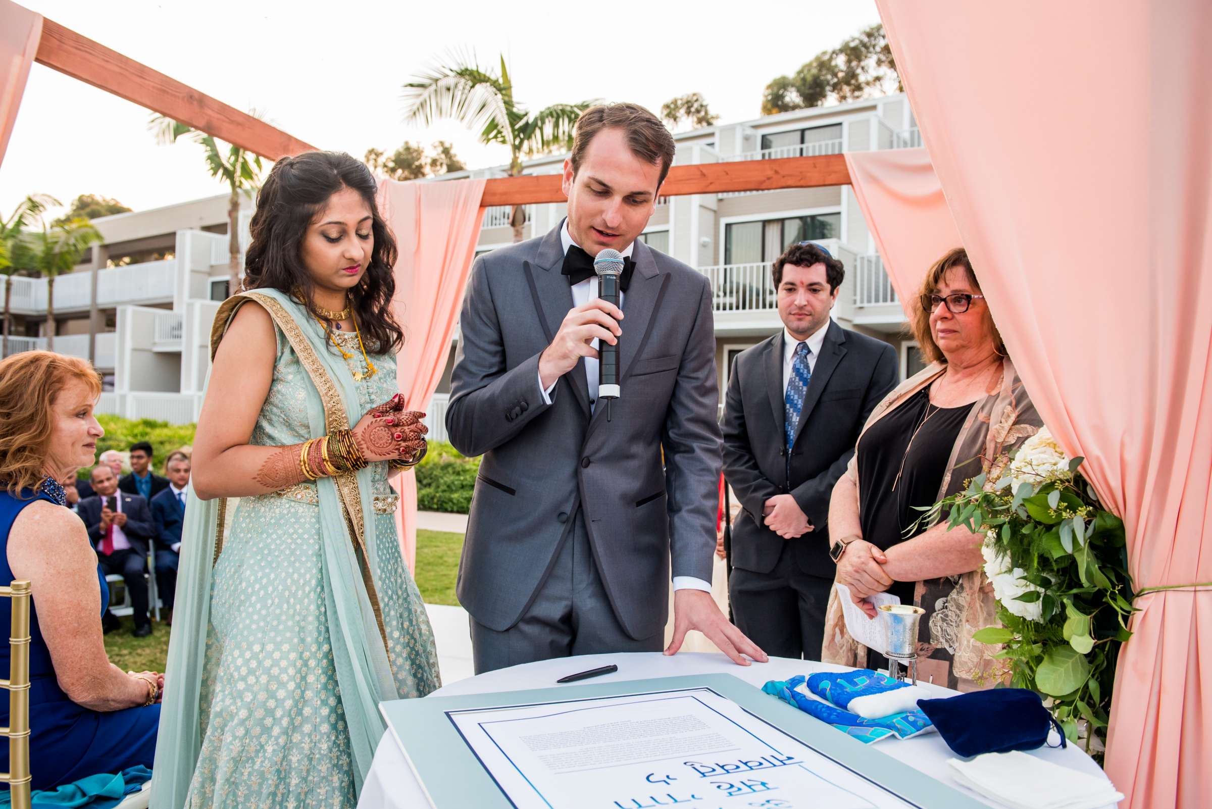 Coronado Island Marriott Resort & Spa Wedding coordinated by Sweet Love Designs, Shweta and Jb Wedding Photo #122 by True Photography