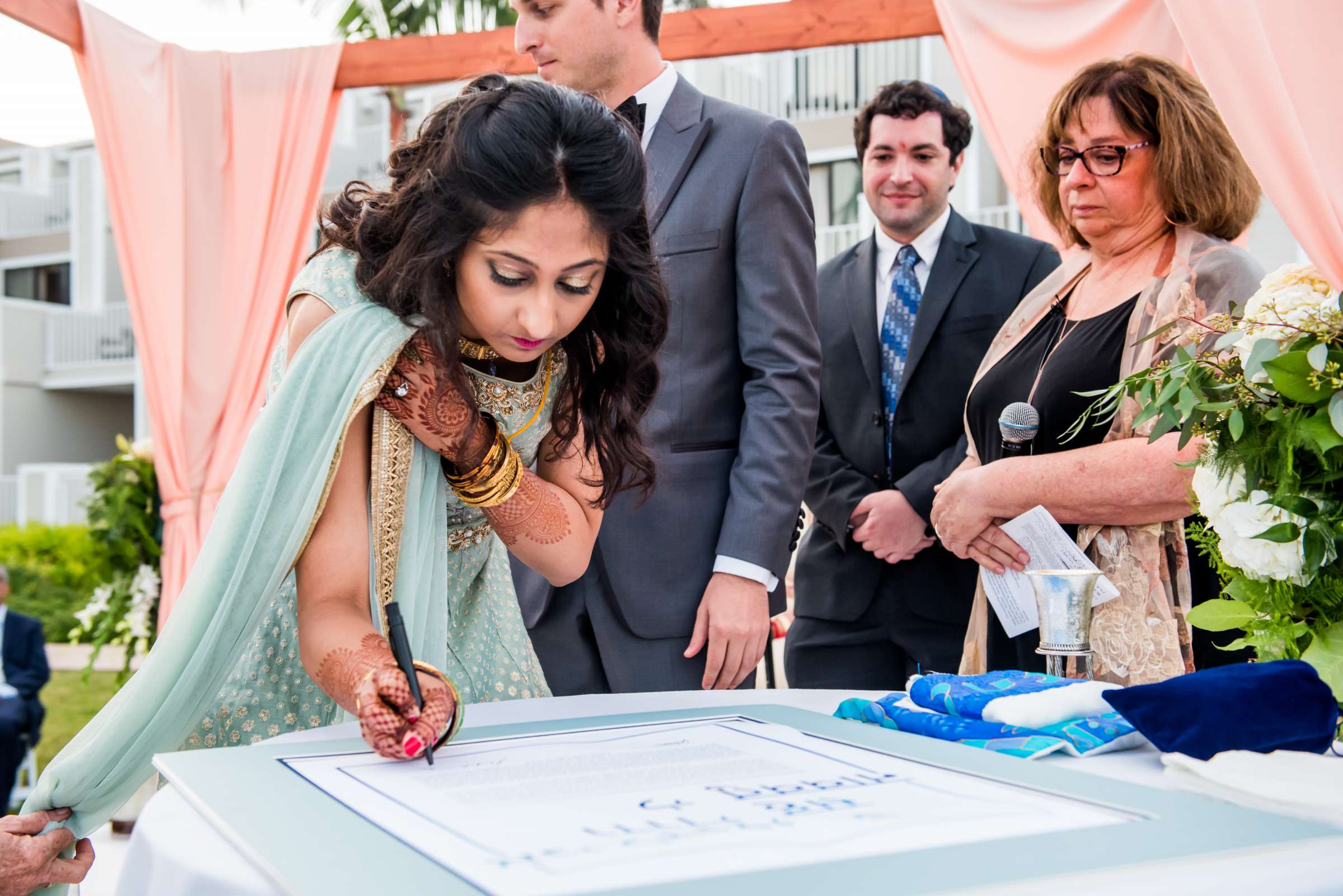 Coronado Island Marriott Resort & Spa Wedding coordinated by Sweet Love Designs, Shweta and Jb Wedding Photo #125 by True Photography