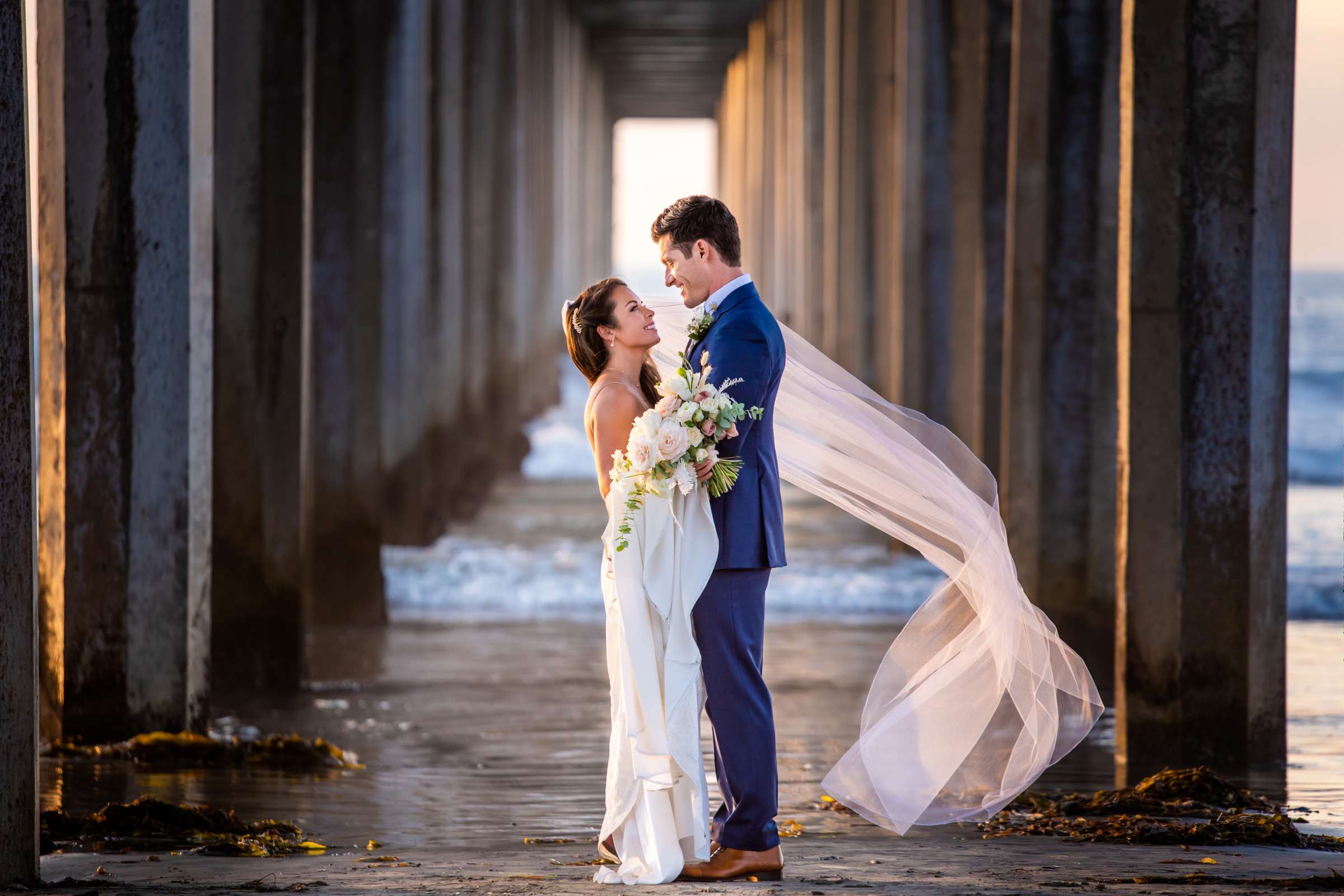 Scripps Seaside Forum Wedding coordinated by Amorology Weddings, Megan and Gregory Wedding Photo #79 by True Photography