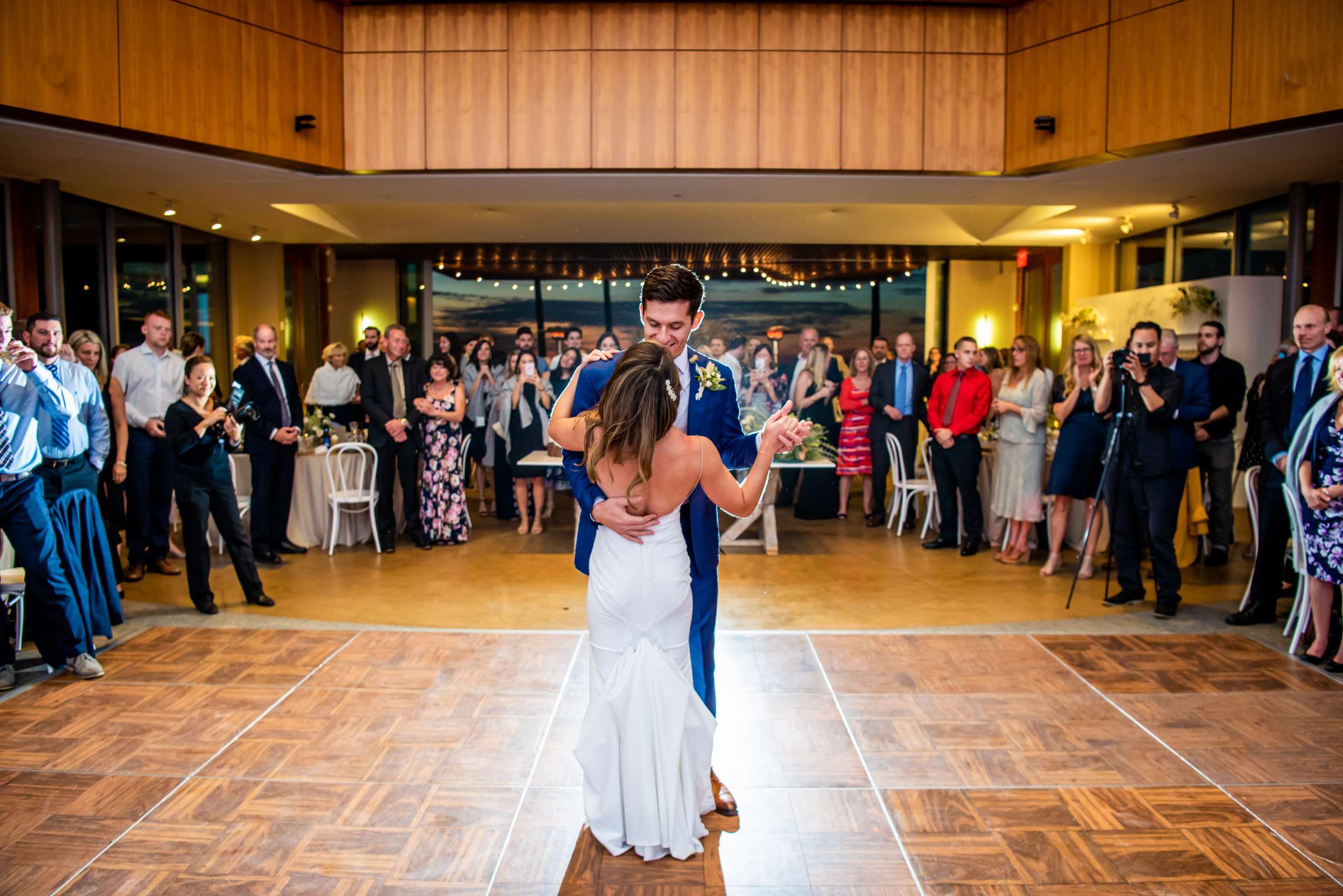 Scripps Seaside Forum Wedding coordinated by Amorology Weddings, Megan and Gregory Wedding Photo #95 by True Photography