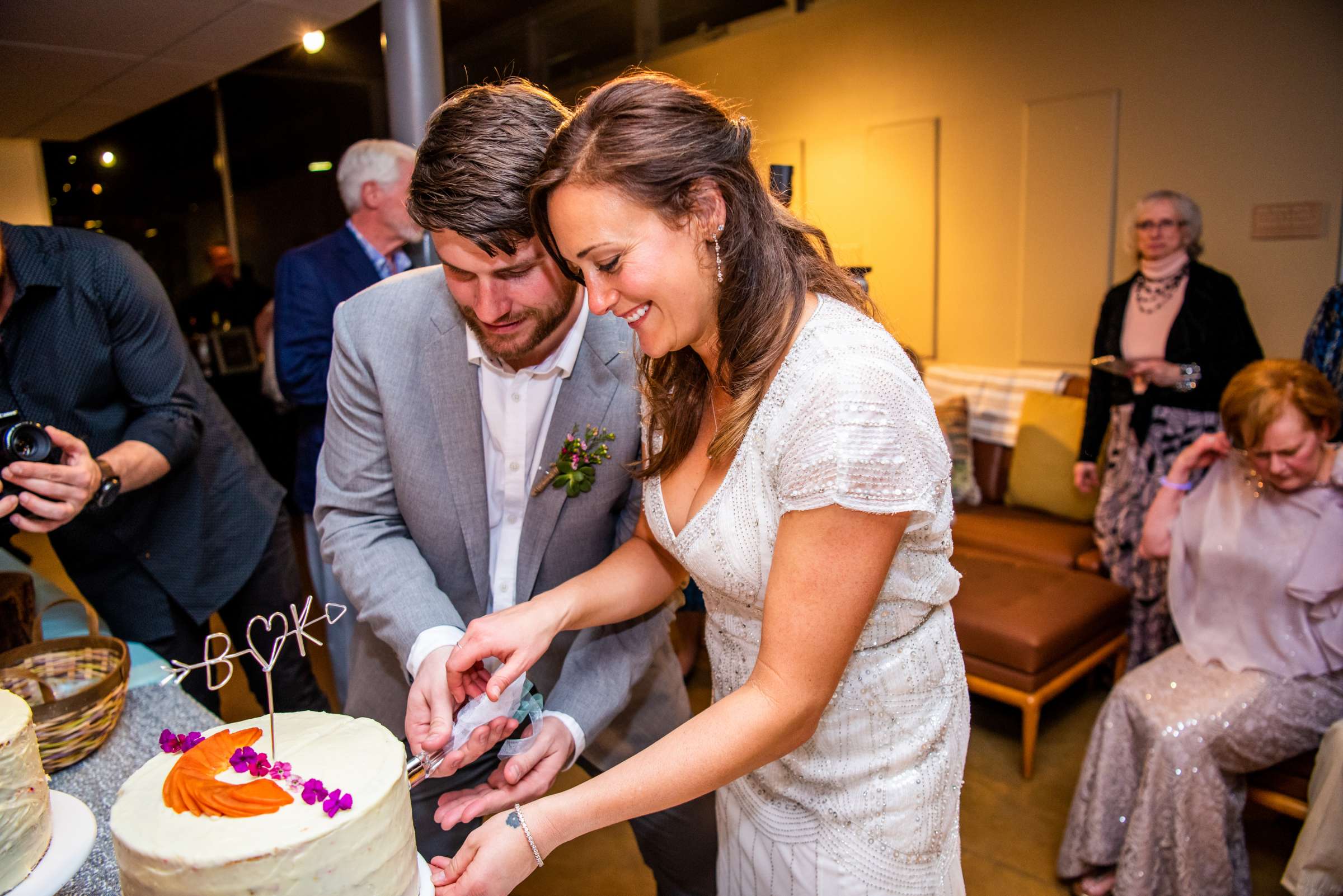 Scripps Seaside Forum Wedding coordinated by I Do Weddings, Kristen and Brad Wedding Photo #132 by True Photography