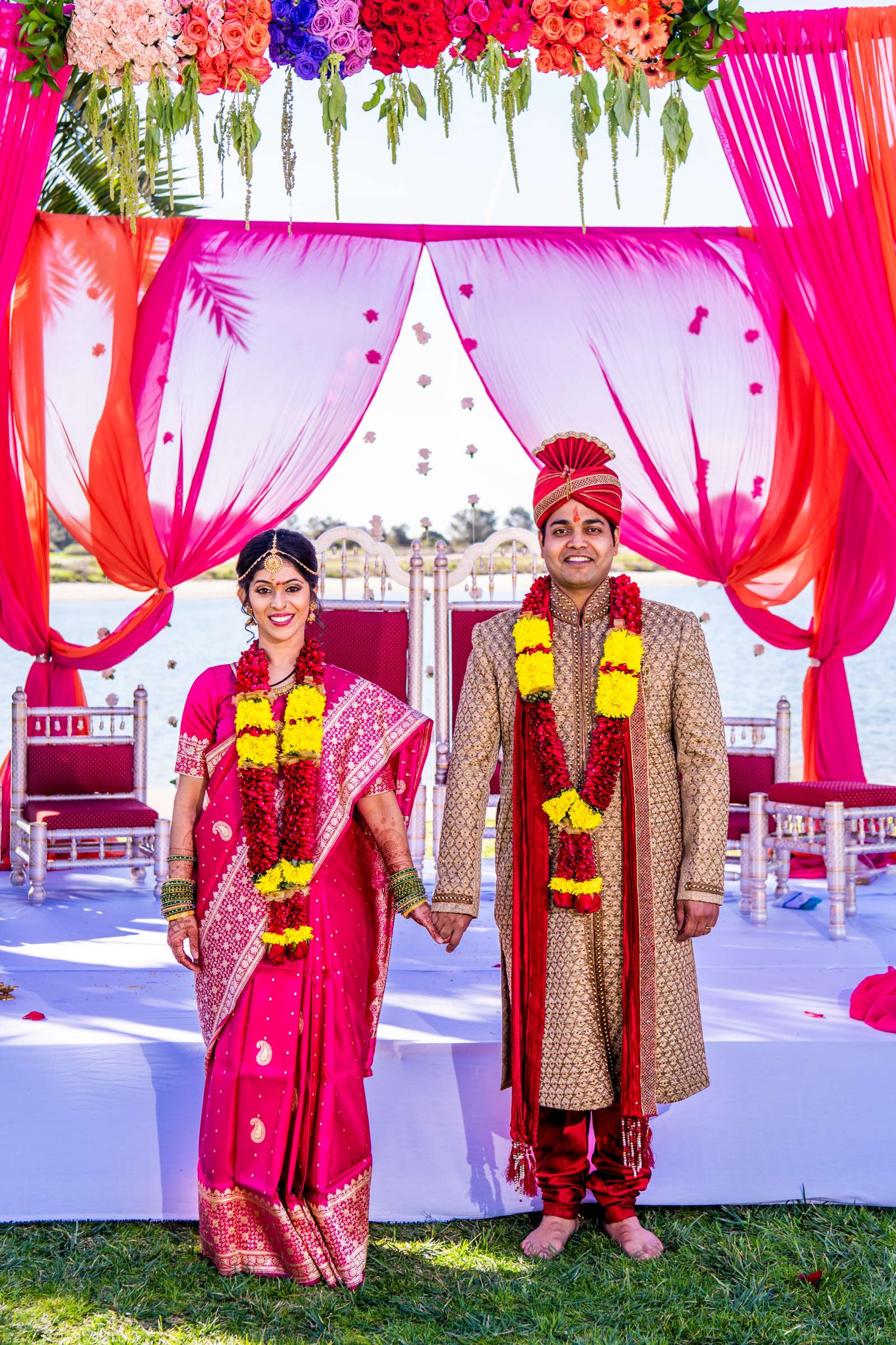 San Diego Mission Bay Resort Wedding coordinated by Sweet Love Designs, Ruchi and Abhijit Wedding Photo #72 by True Photography