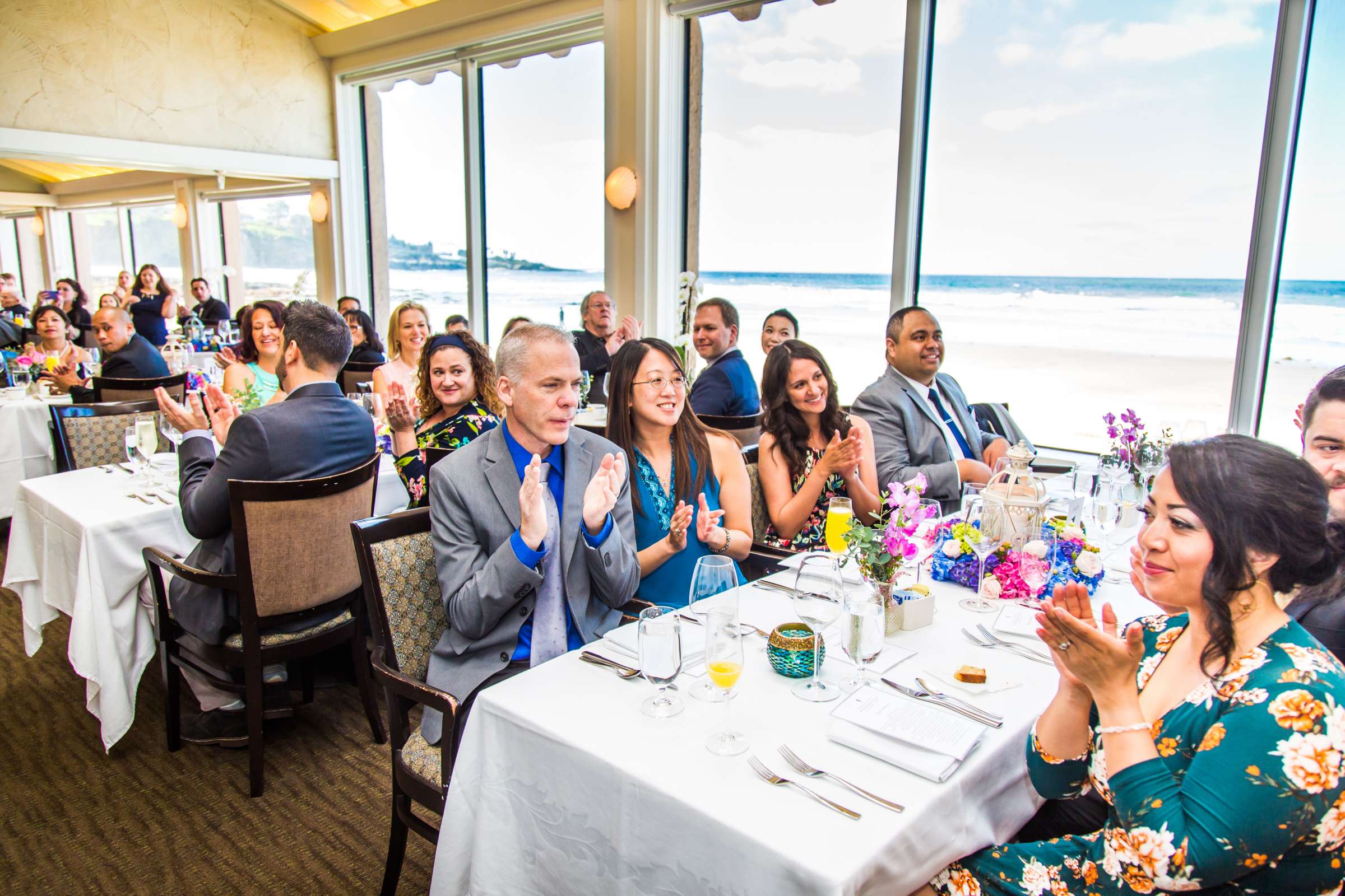 The Marine Room Wedding, Marianne and Jeffrey Wedding Photo #58 by True Photography