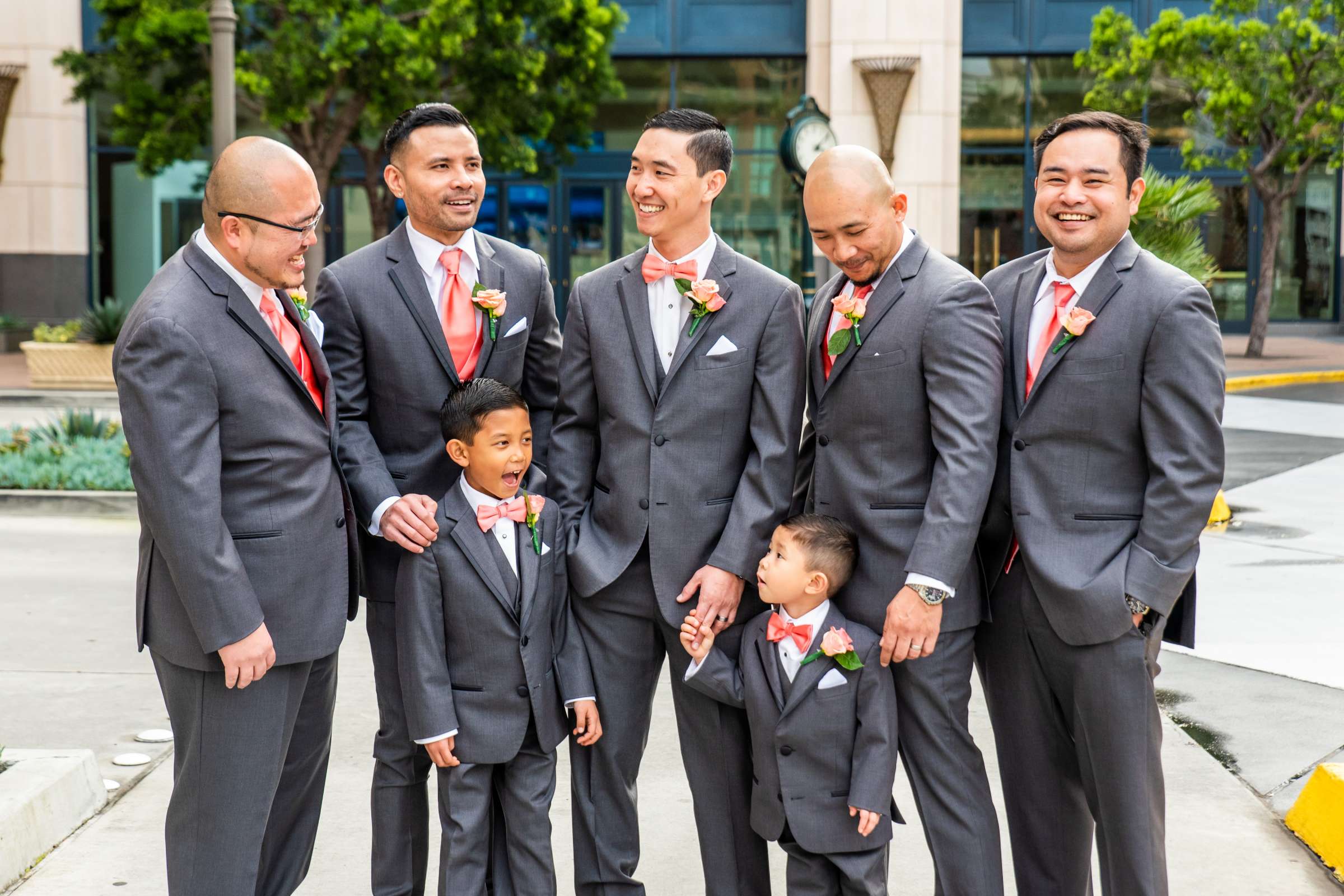 Manchester Grand Hyatt San Diego Wedding coordinated by Bella Mia Exclusive Events, Paula and Jimmy Wedding Photo #46 by True Photography