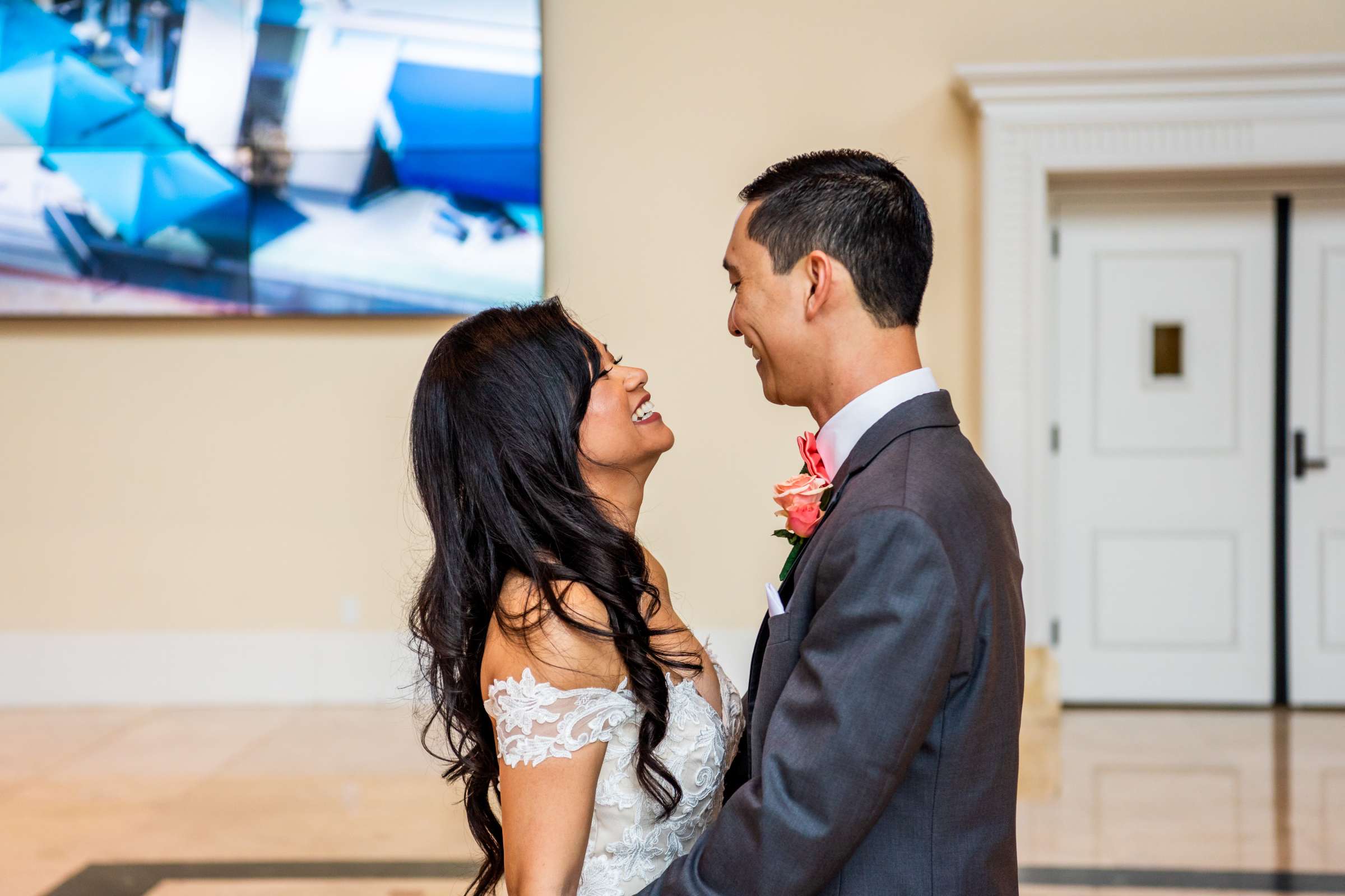 Manchester Grand Hyatt San Diego Wedding coordinated by Bella Mia Exclusive Events, Paula and Jimmy Wedding Photo #57 by True Photography