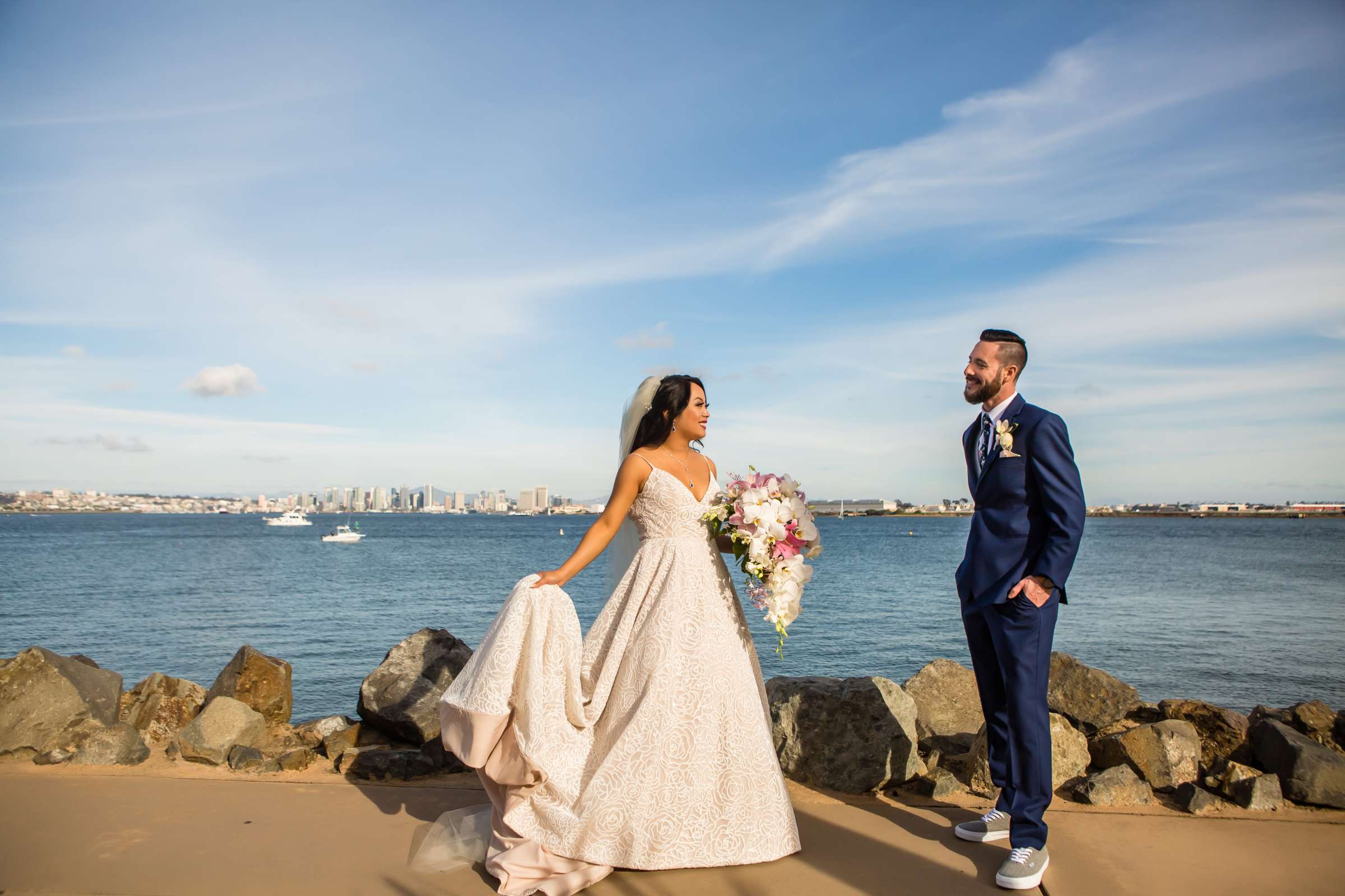 Bali Hai Wedding coordinated by Oh Happy Heart Events, Scott and Ashley Wedding Photo #30 by True Photography