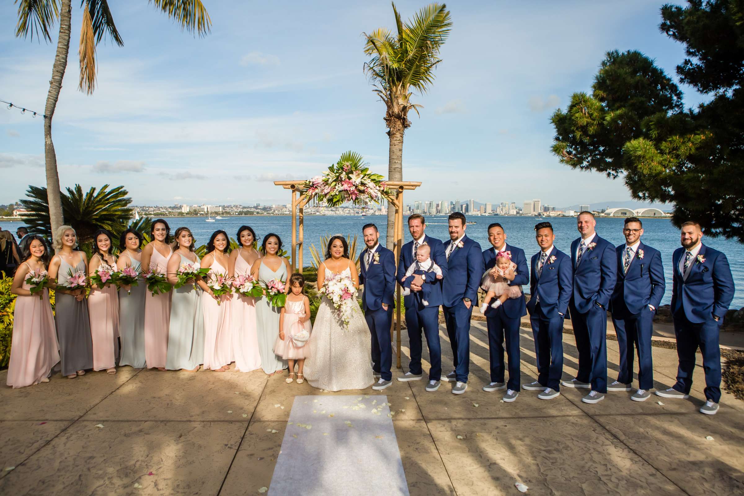 Bali Hai Wedding coordinated by Oh Happy Heart Events, Scott and Ashley Wedding Photo #91 by True Photography