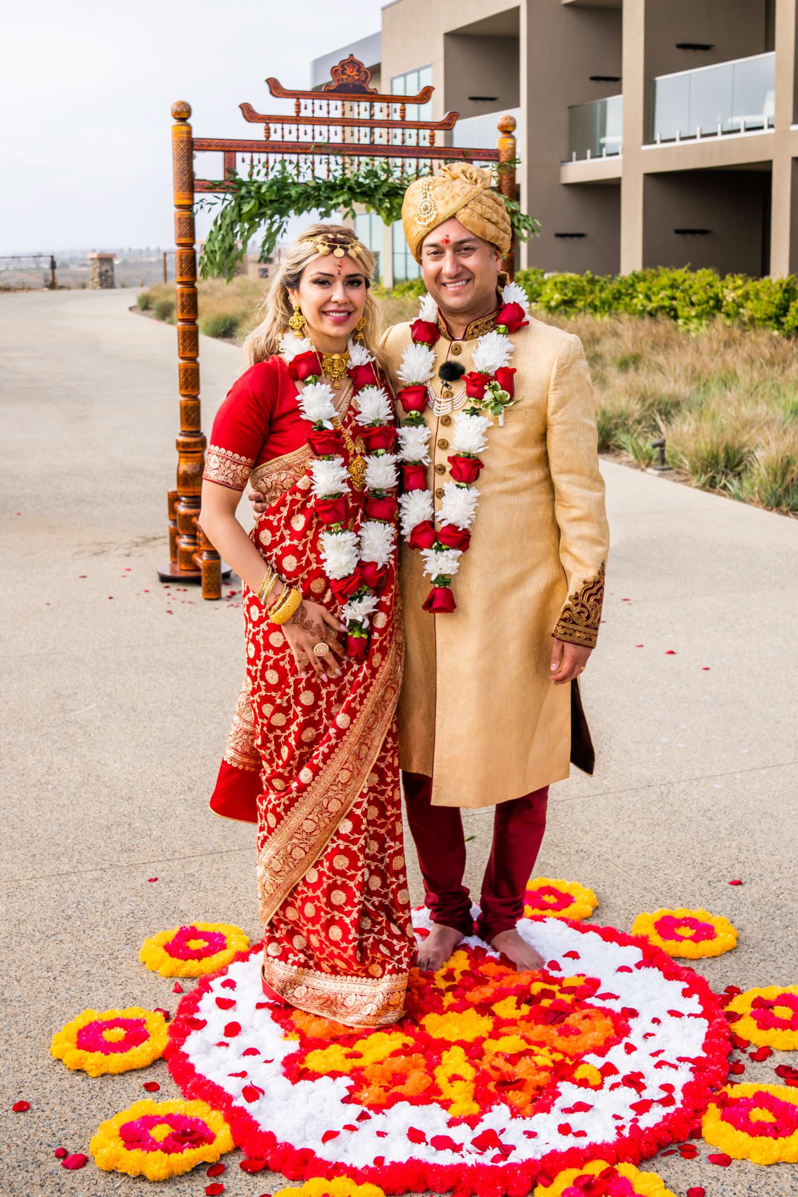 Alila Marea Beach Resort Encinitas Wedding coordinated by First Comes Love Weddings & Events, Razan and Ritesh Wedding Photo #9 by True Photography