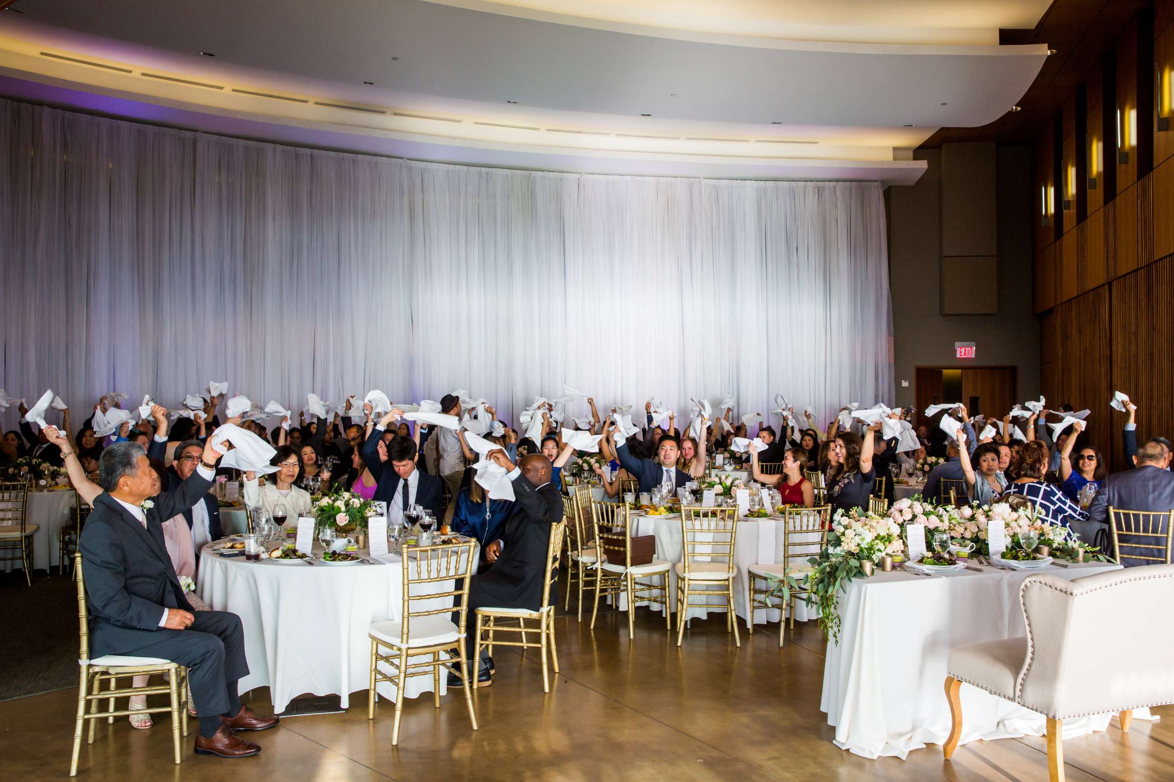 Scripps Seaside Forum Wedding, Tina and Patrick Wedding Photo #25 by True Photography