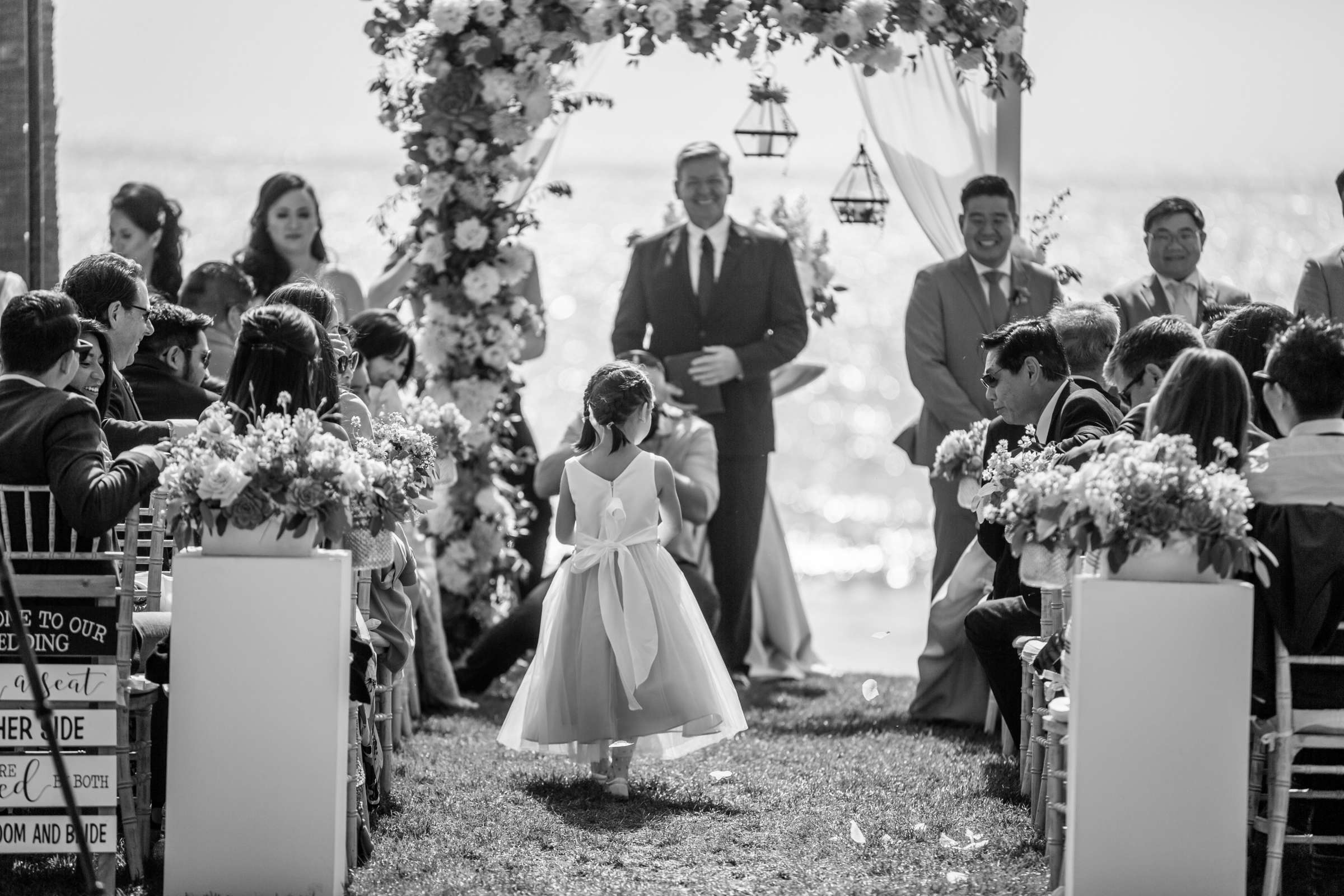 Scripps Seaside Forum Wedding coordinated by First Comes Love Weddings & Events, Beth and Brian Wedding Photo #79 by True Photography