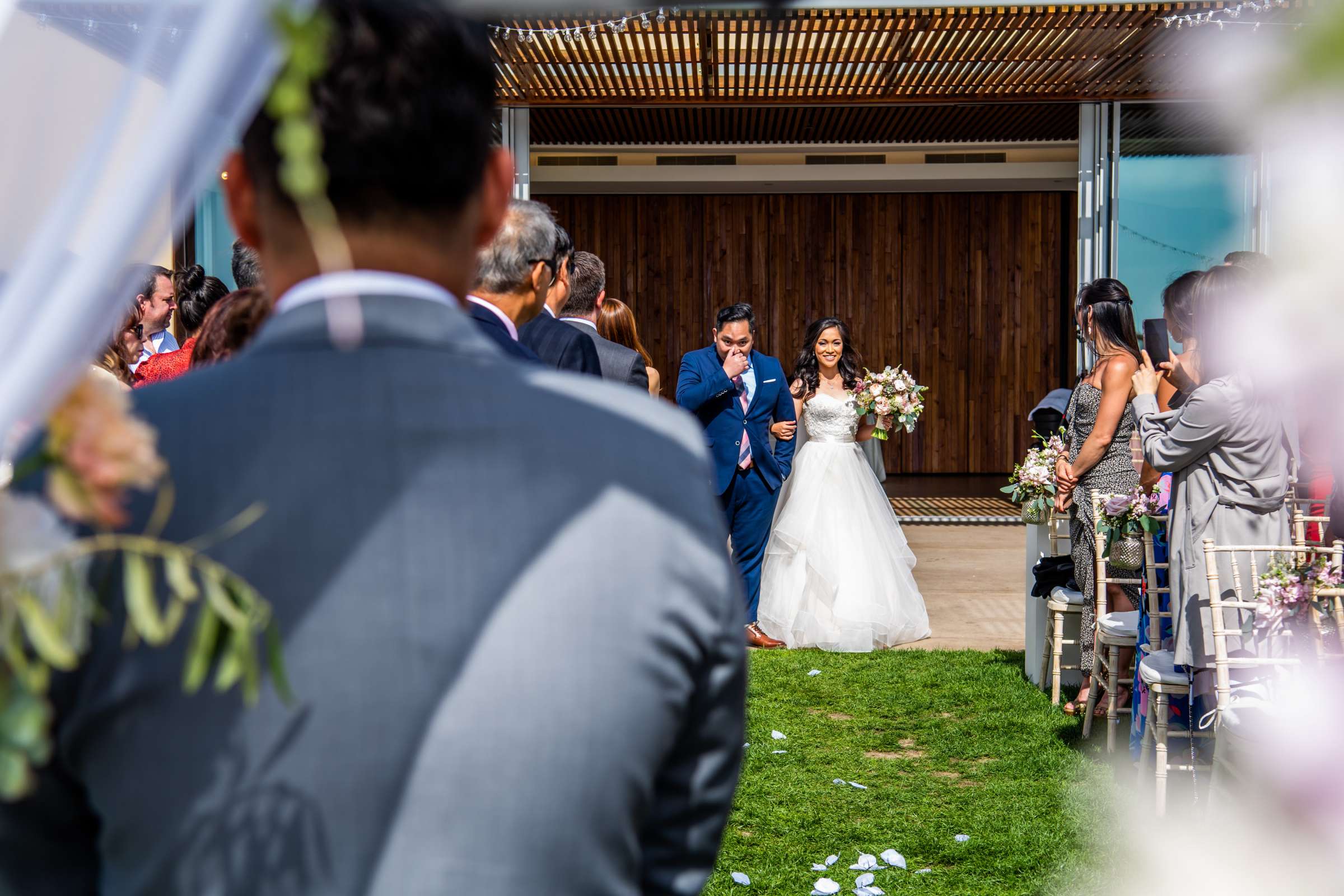 Scripps Seaside Forum Wedding coordinated by First Comes Love Weddings & Events, Beth and Brian Wedding Photo #81 by True Photography