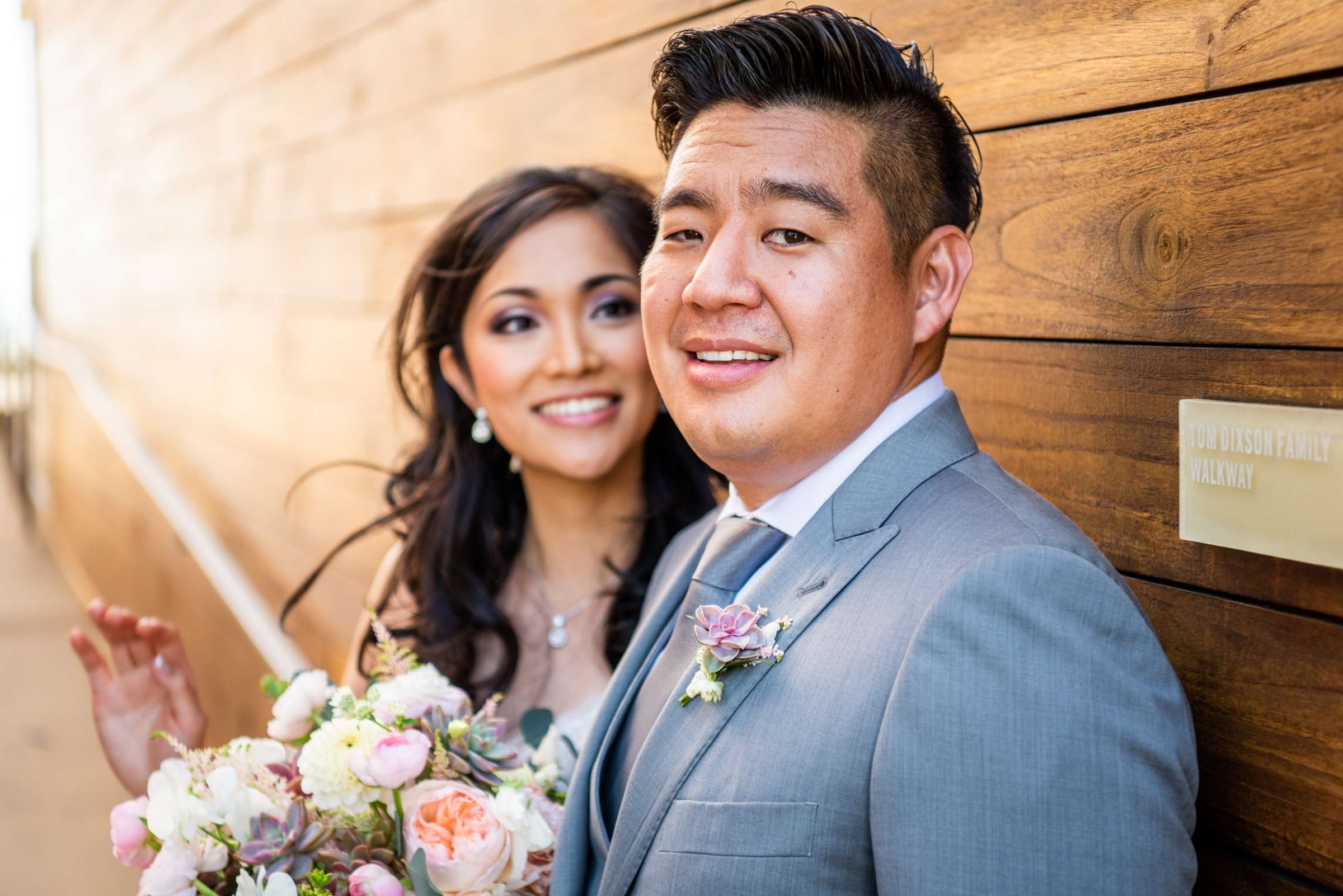 Scripps Seaside Forum Wedding coordinated by First Comes Love Weddings & Events, Beth and Brian Wedding Photo #107 by True Photography