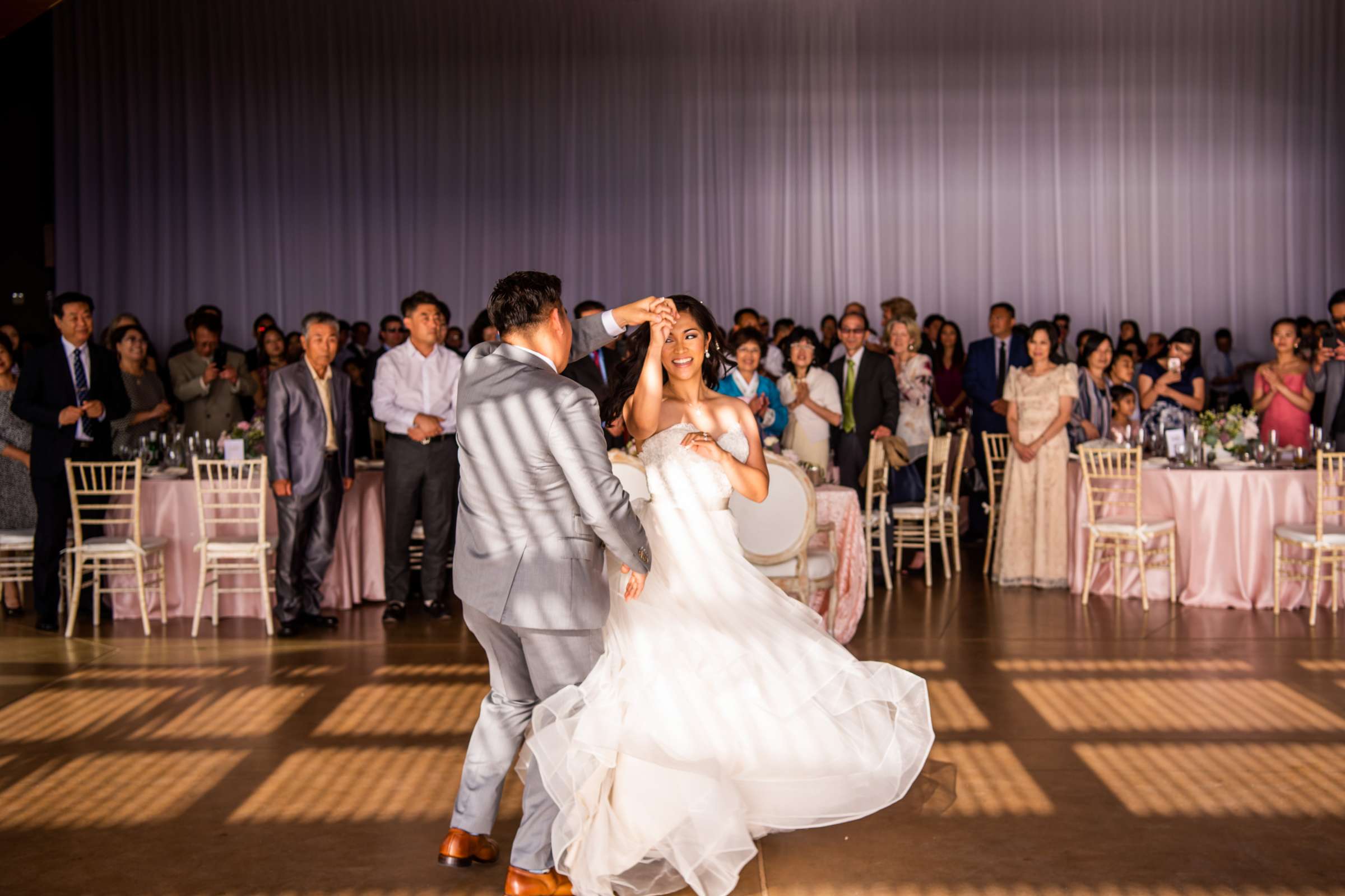 Scripps Seaside Forum Wedding coordinated by First Comes Love Weddings & Events, Beth and Brian Wedding Photo #127 by True Photography