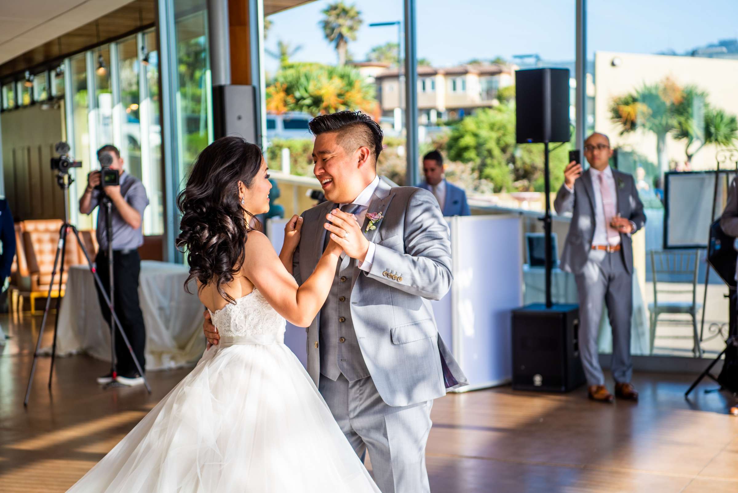 Scripps Seaside Forum Wedding coordinated by First Comes Love Weddings & Events, Beth and Brian Wedding Photo #128 by True Photography