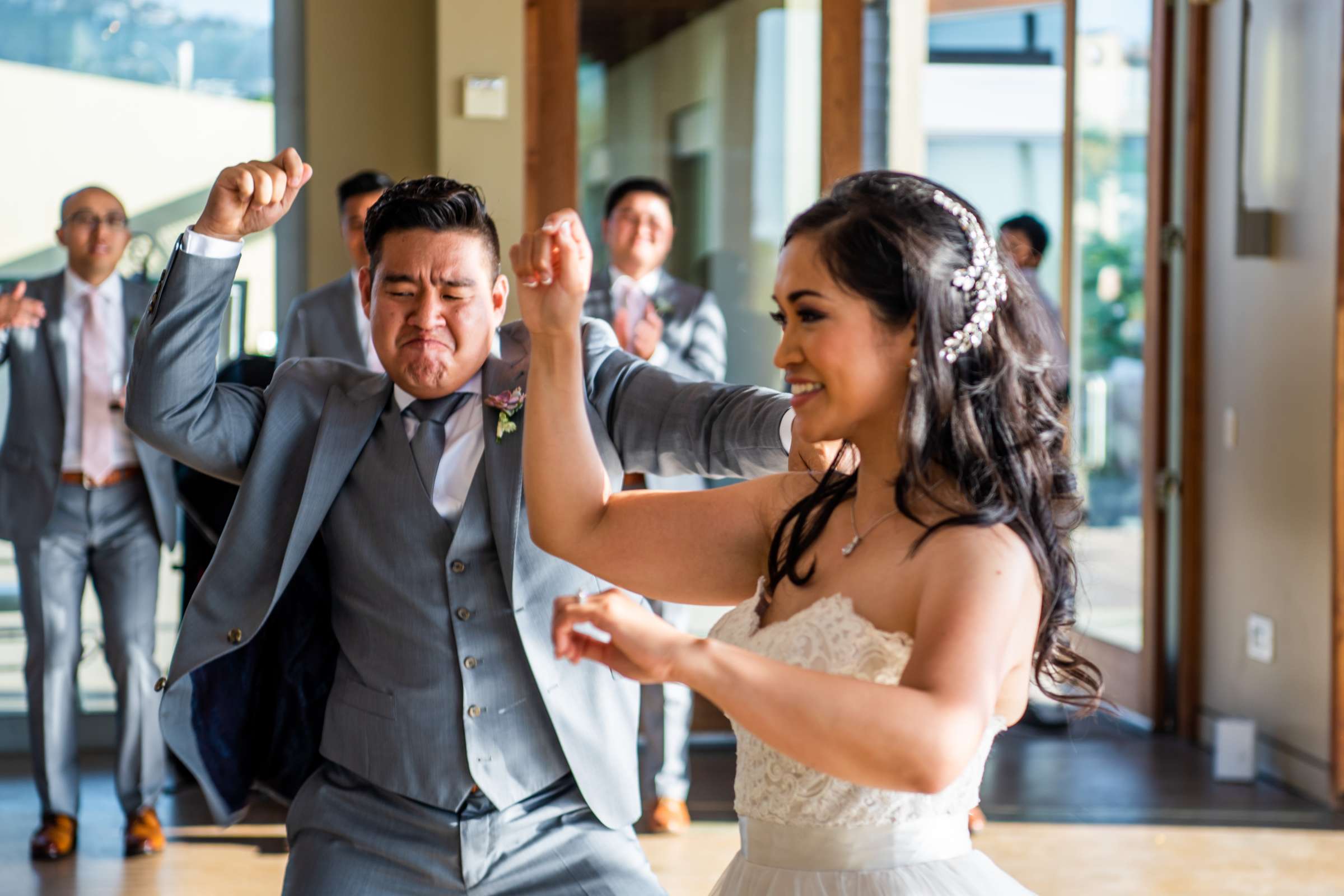 Scripps Seaside Forum Wedding coordinated by First Comes Love Weddings & Events, Beth and Brian Wedding Photo #131 by True Photography