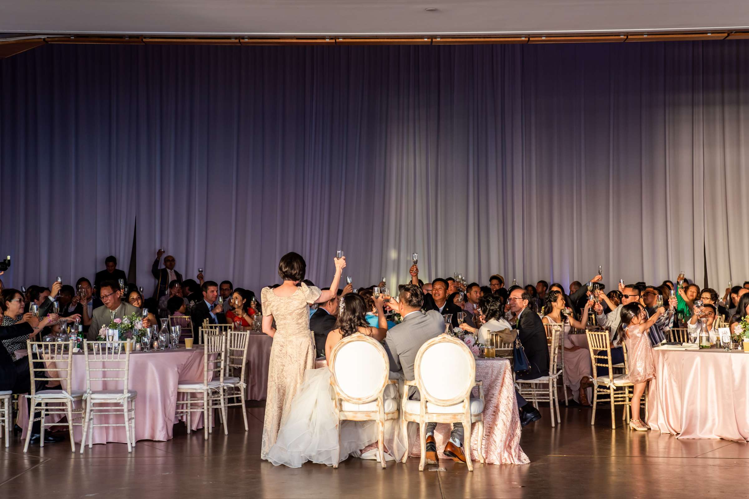 Scripps Seaside Forum Wedding coordinated by First Comes Love Weddings & Events, Beth and Brian Wedding Photo #139 by True Photography