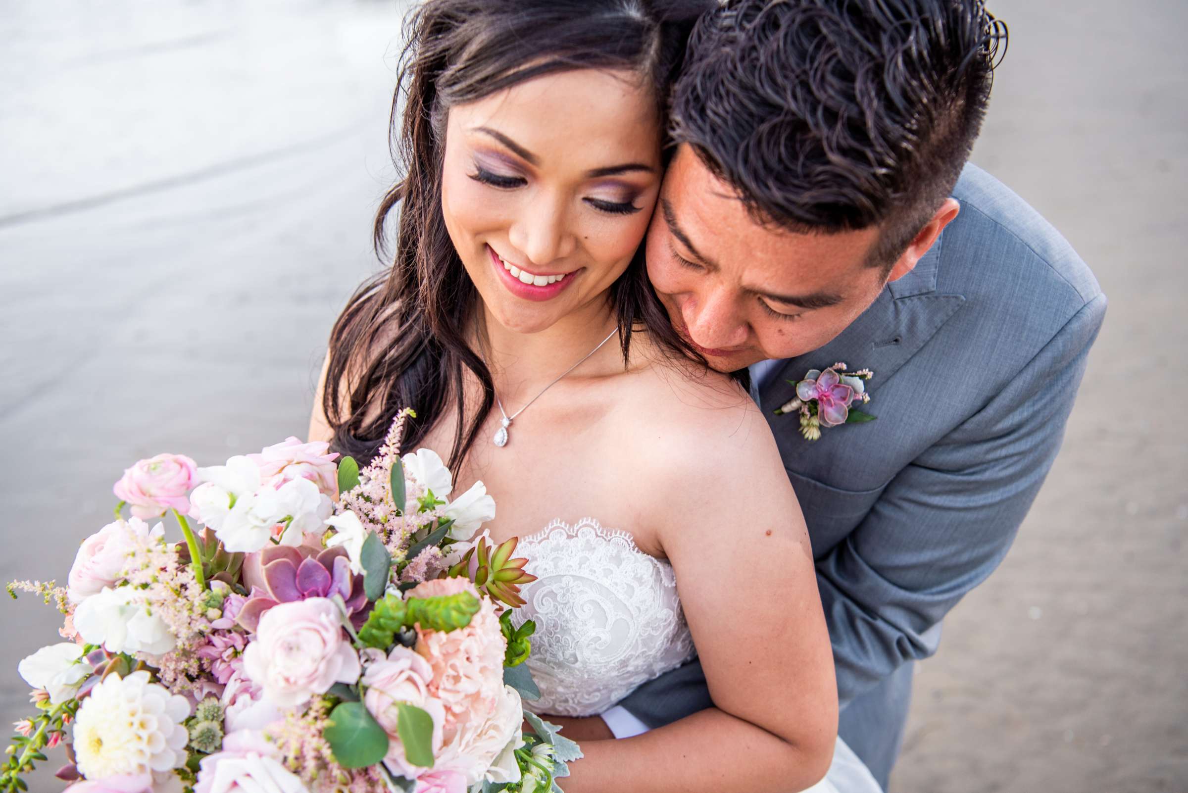 Scripps Seaside Forum Wedding coordinated by First Comes Love Weddings & Events, Beth and Brian Wedding Photo #164 by True Photography