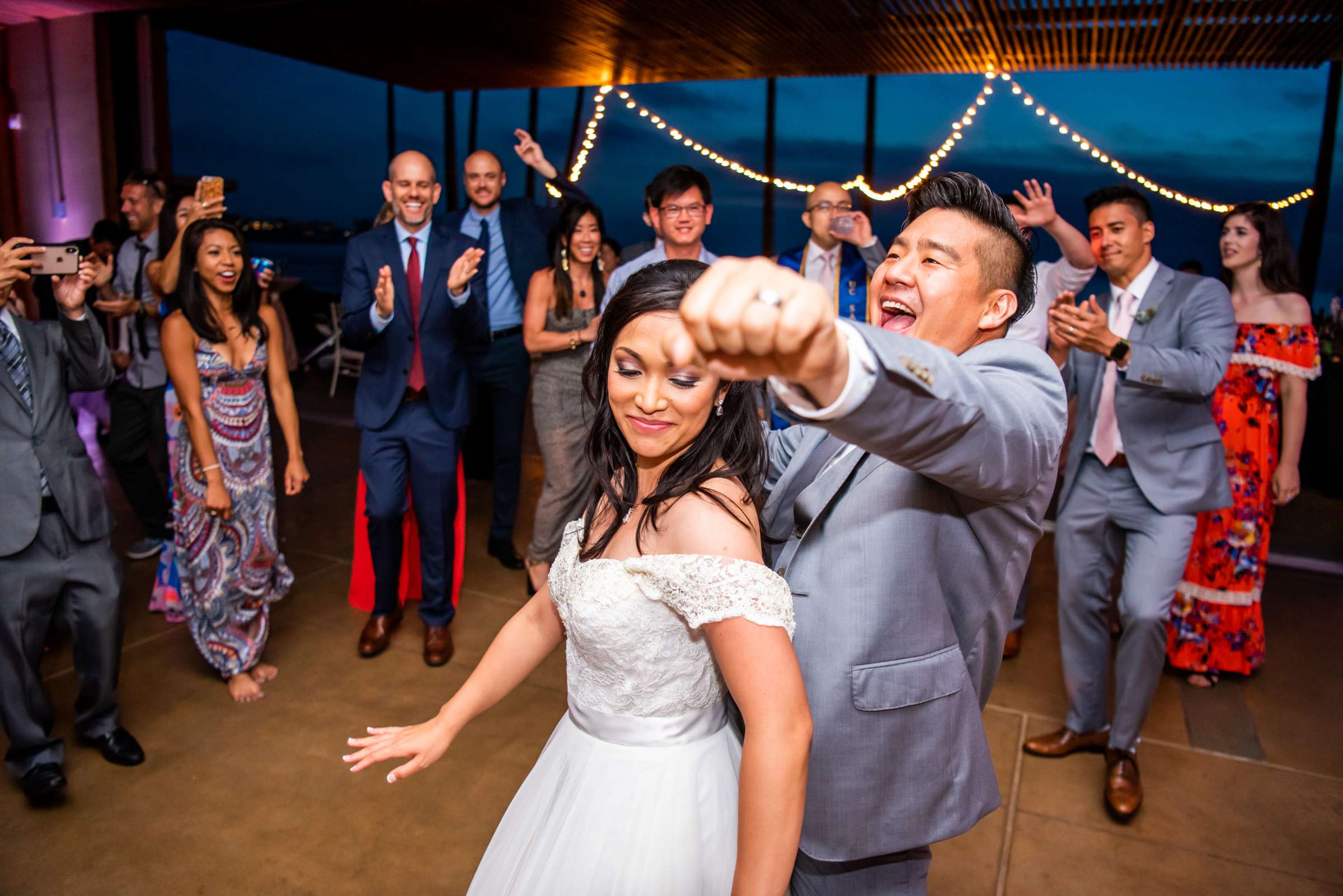 Scripps Seaside Forum Wedding coordinated by First Comes Love Weddings & Events, Beth and Brian Wedding Photo #171 by True Photography