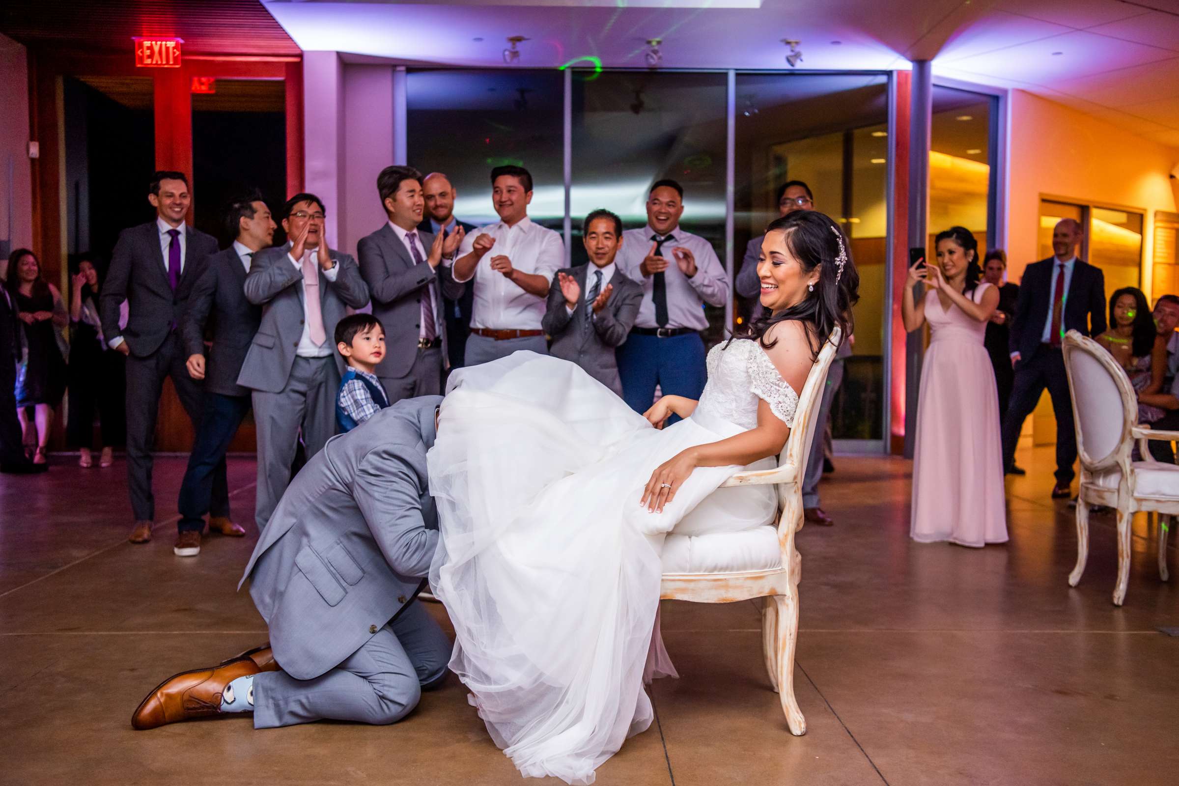 Scripps Seaside Forum Wedding coordinated by First Comes Love Weddings & Events, Beth and Brian Wedding Photo #176 by True Photography